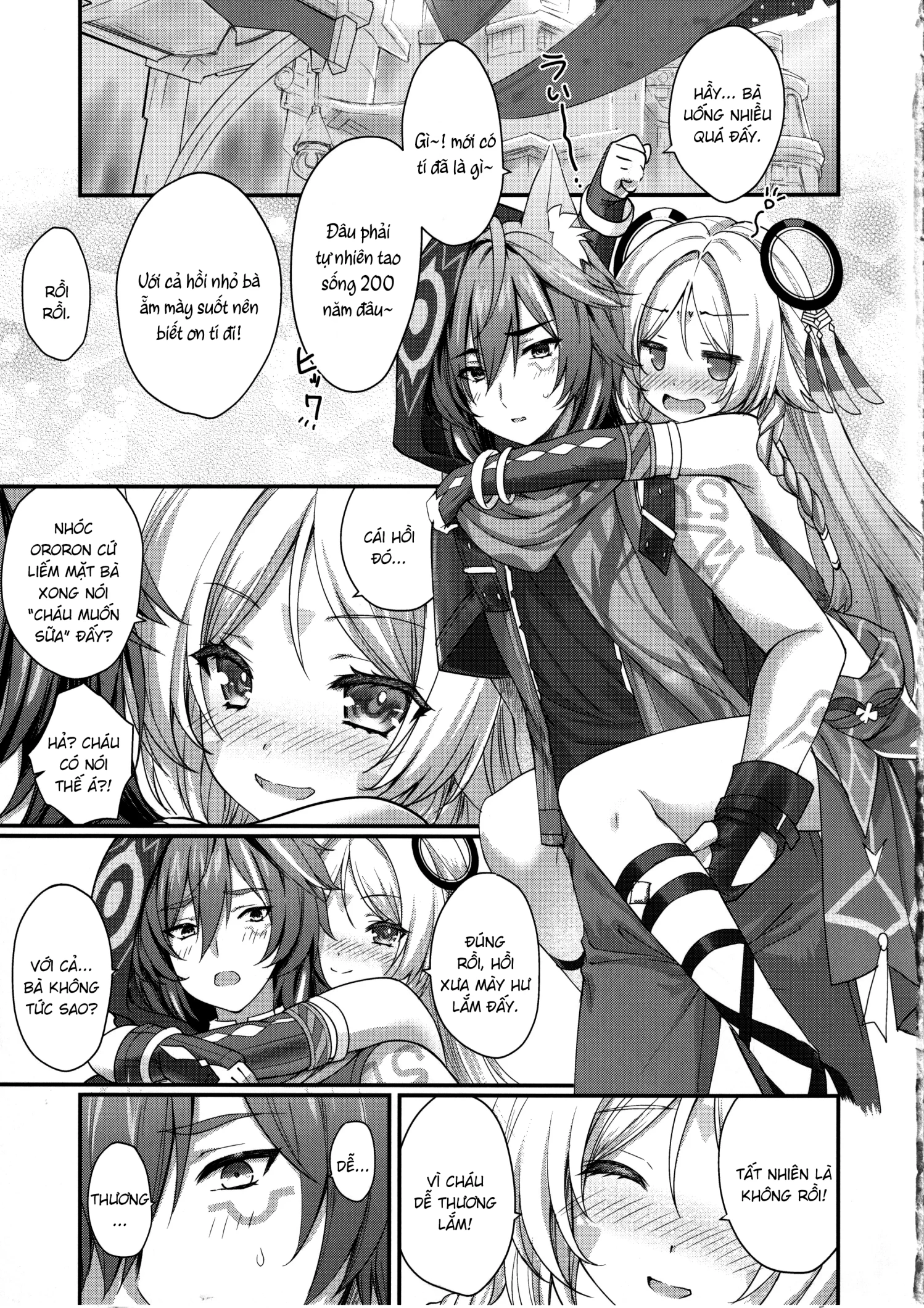 HentaiVN.net - Ảnh 4 - Mộng tưởng và Thiền định - Oneshot