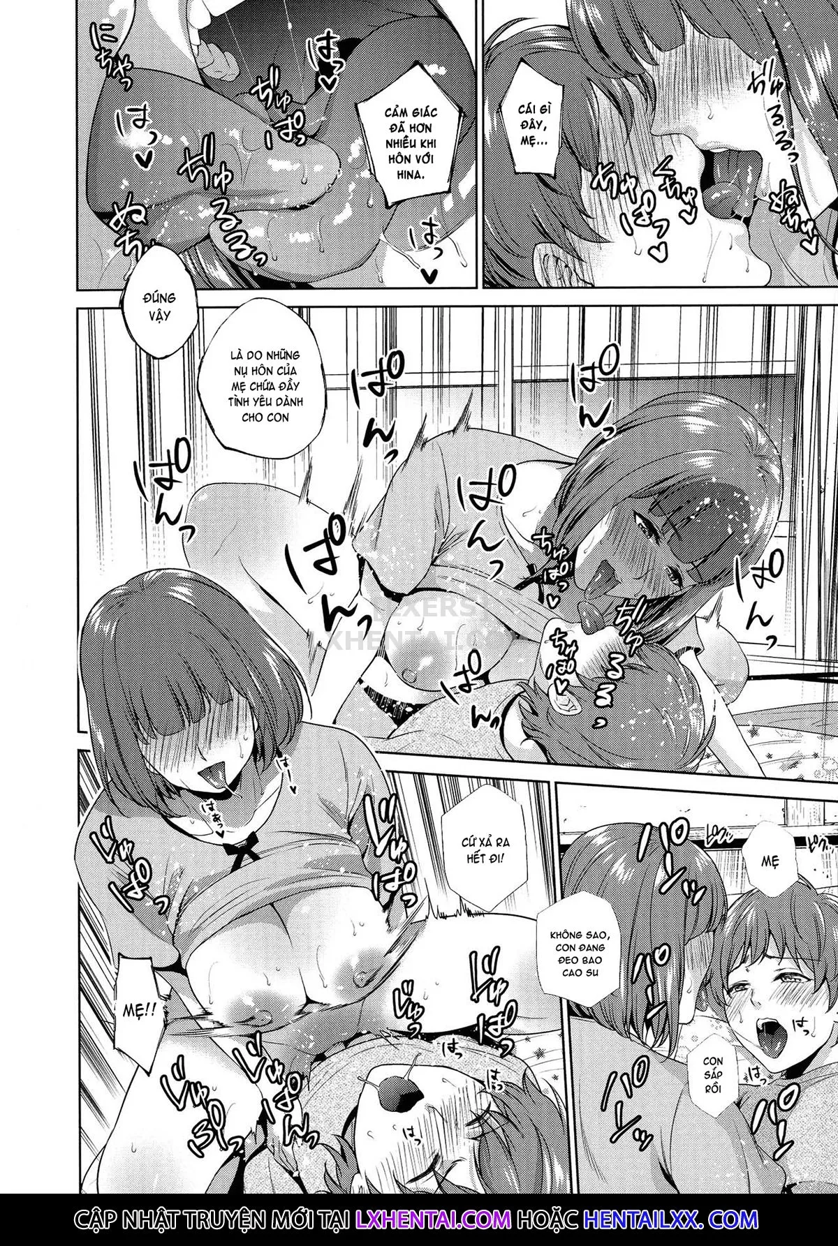 HentaiVN.net - Ảnh 13 - The Day I Connected With Mom [Haha to Majiwaru Hi] - Chap 2
