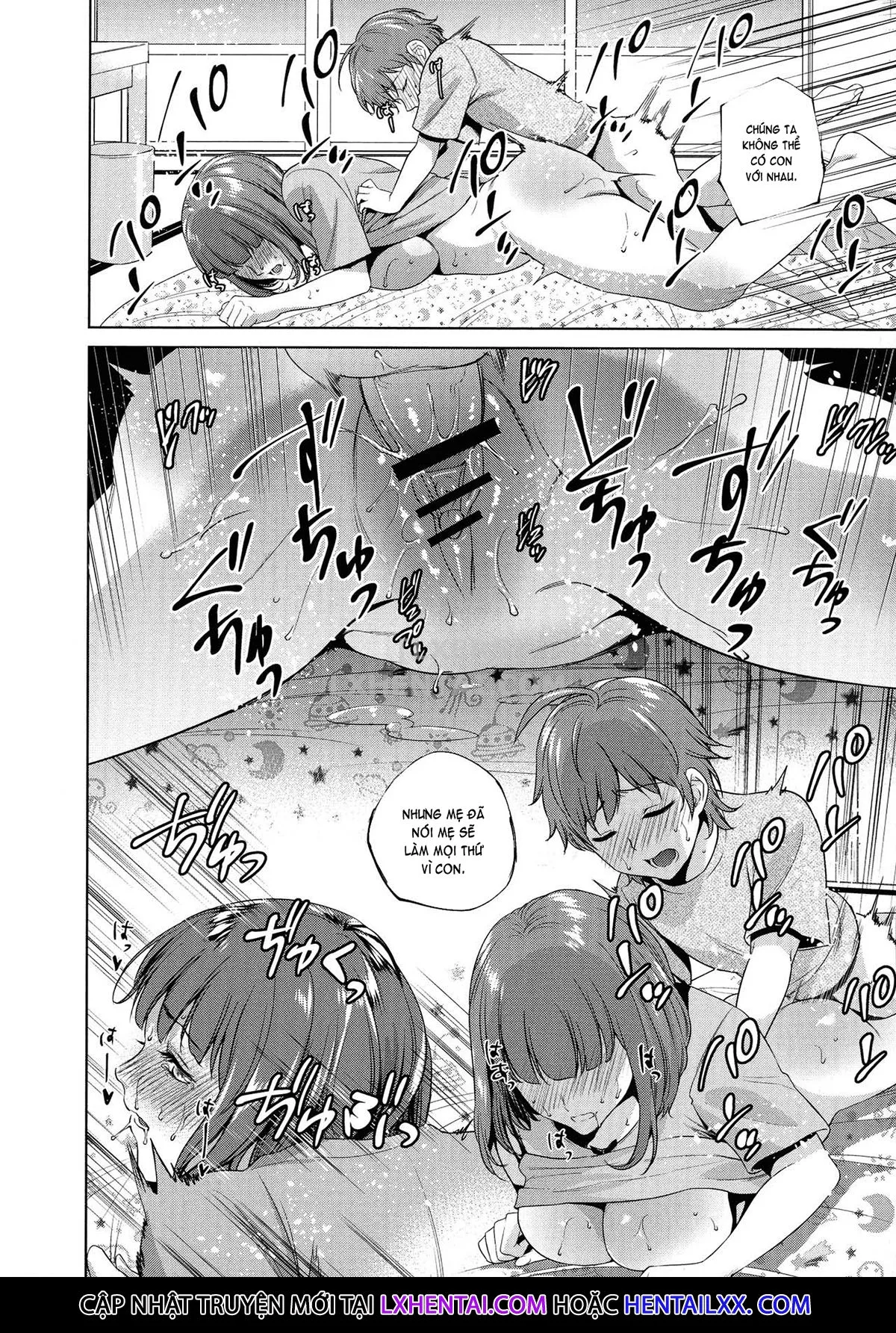 HentaiVN.net - Ảnh 17 - The Day I Connected With Mom [Haha to Majiwaru Hi] - Chap 2
