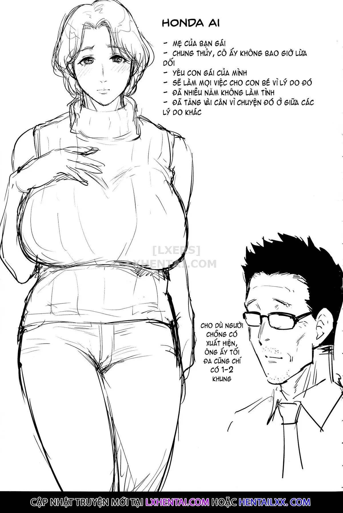 HentaiVN.net - Ảnh 25 - The Day I Connected With Mom [Haha to Majiwaru Hi] - Chap 3