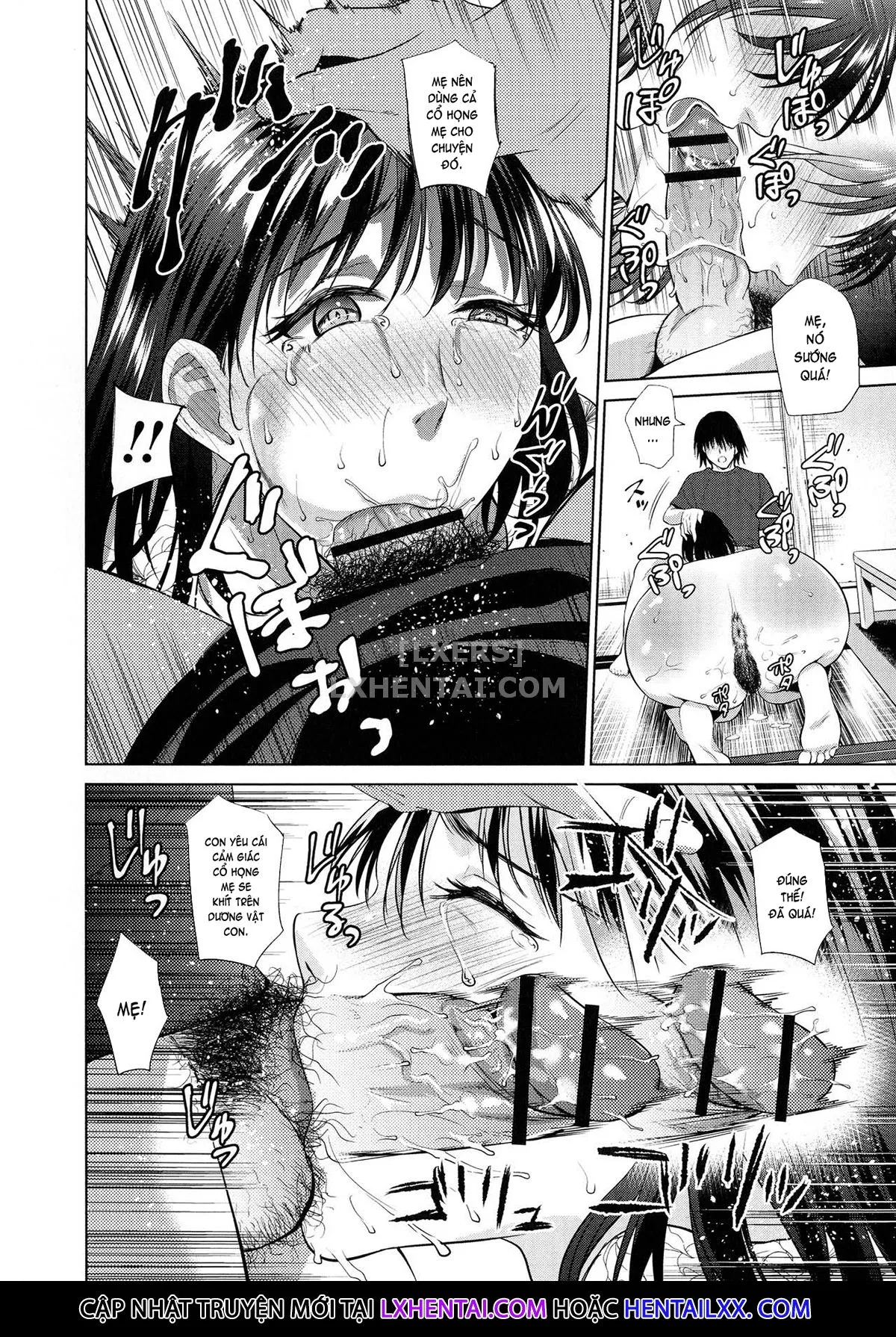 HentaiVN.net - Ảnh 17 - The Day I Connected With Mom [Haha to Majiwaru Hi] - Chap 4