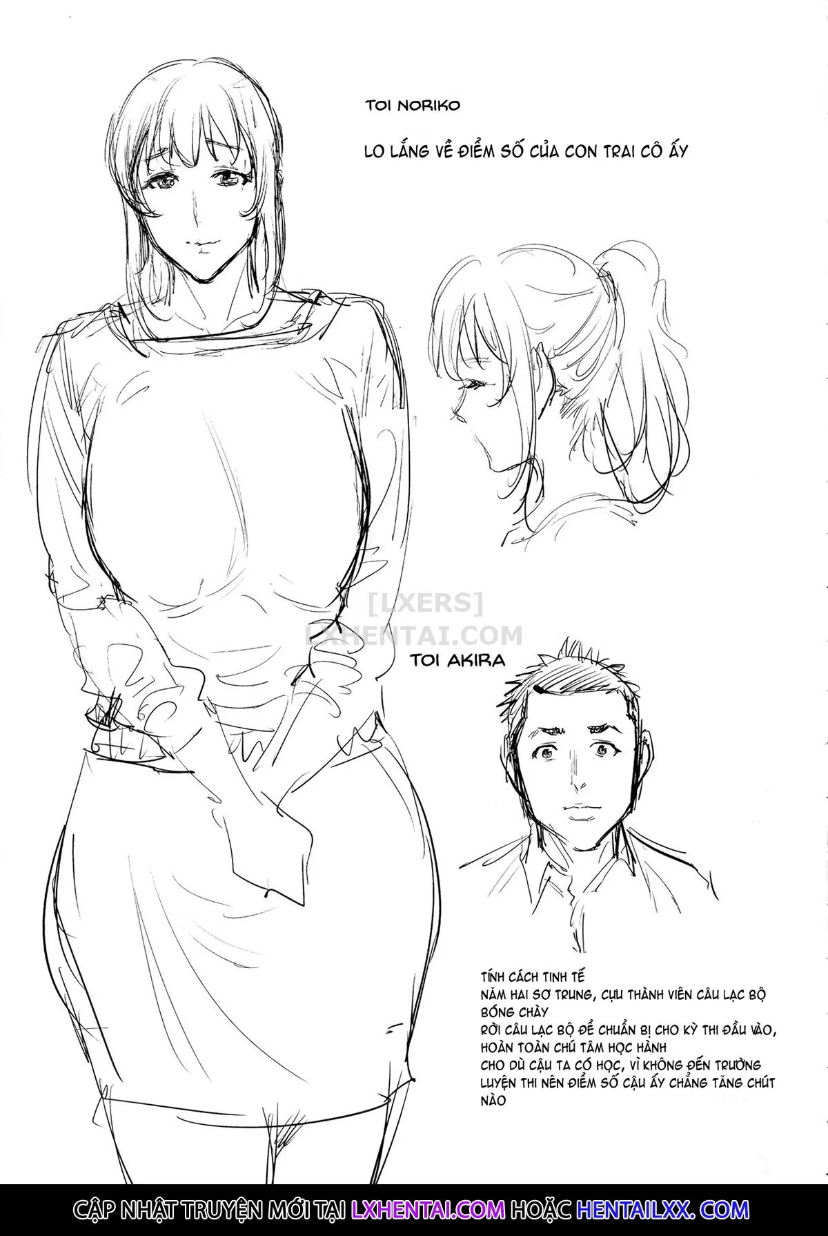 HentaiVN.net - Ảnh 22 - The Day I Connected With Mom [Haha to Majiwaru Hi] - Chap 5