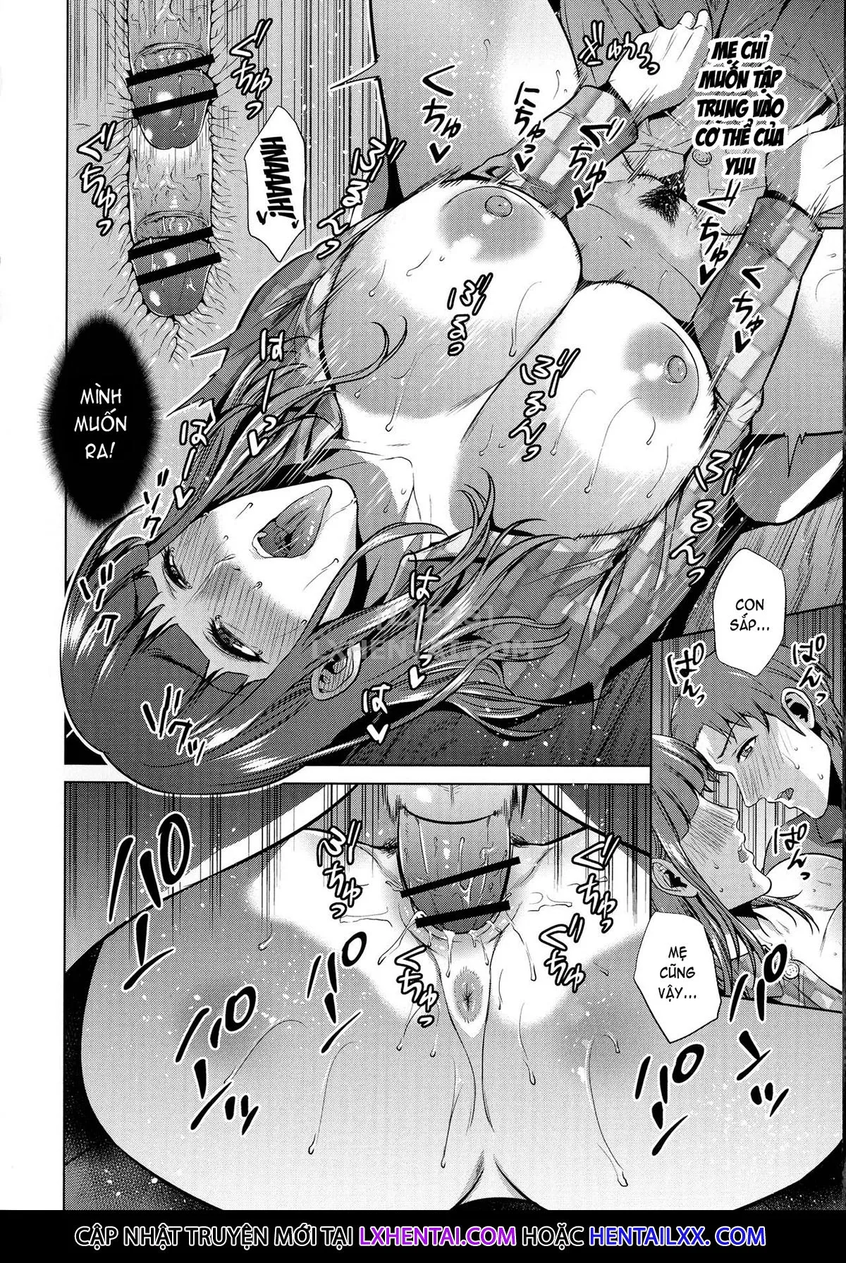 HentaiVN.net - Ảnh 19 - The Day I Connected With Mom [Haha to Majiwaru Hi] - Chap 7
