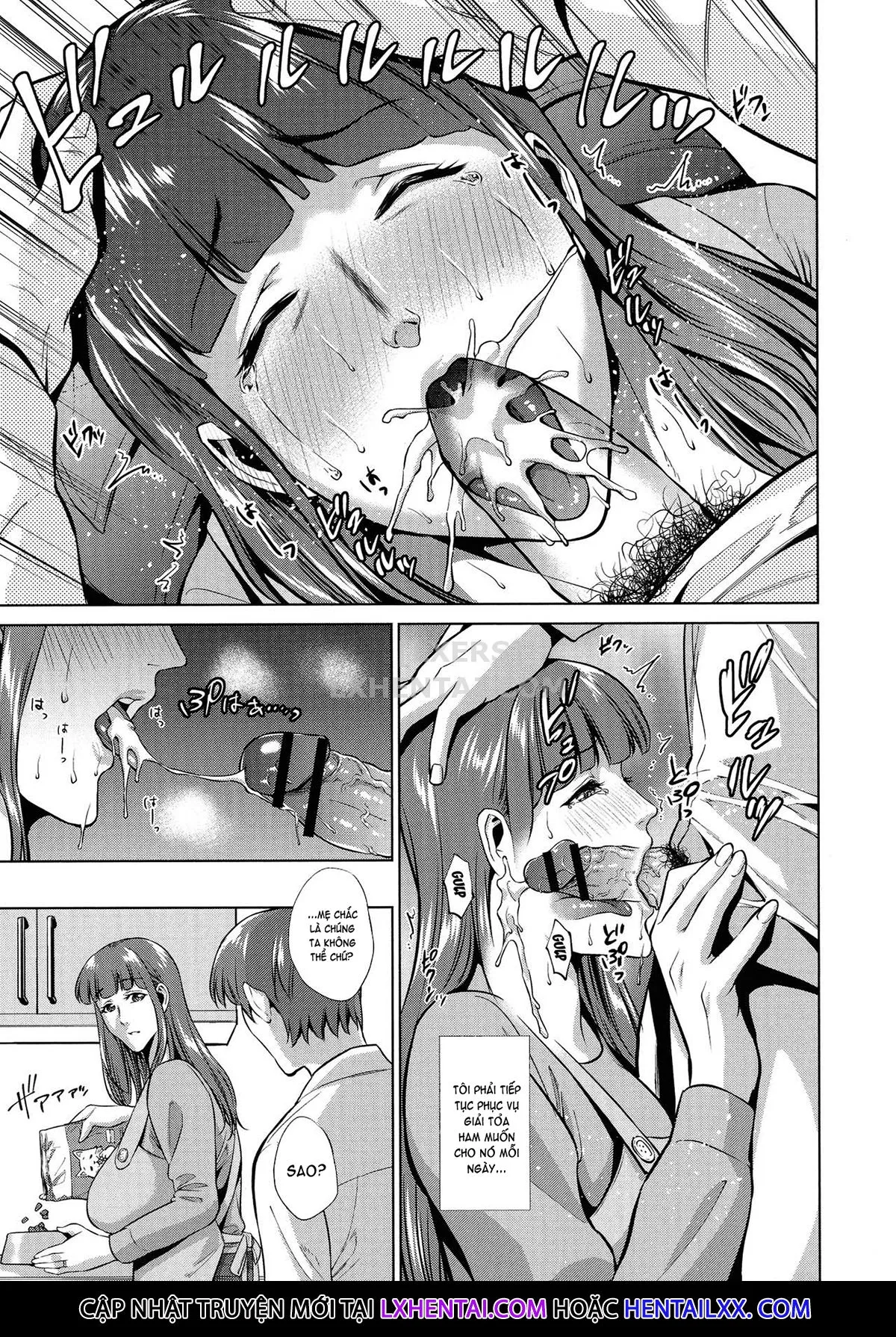 HentaiVN.net - Ảnh 6 - The Day I Connected With Mom [Haha to Majiwaru Hi] - Chap 7