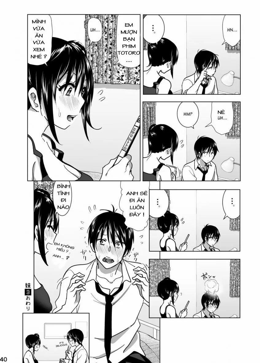 HentaiVN.net - Ảnh 41 - Imouto No Oppai Ga Marudashi Datta Hanashi (3,4) - Chương 3