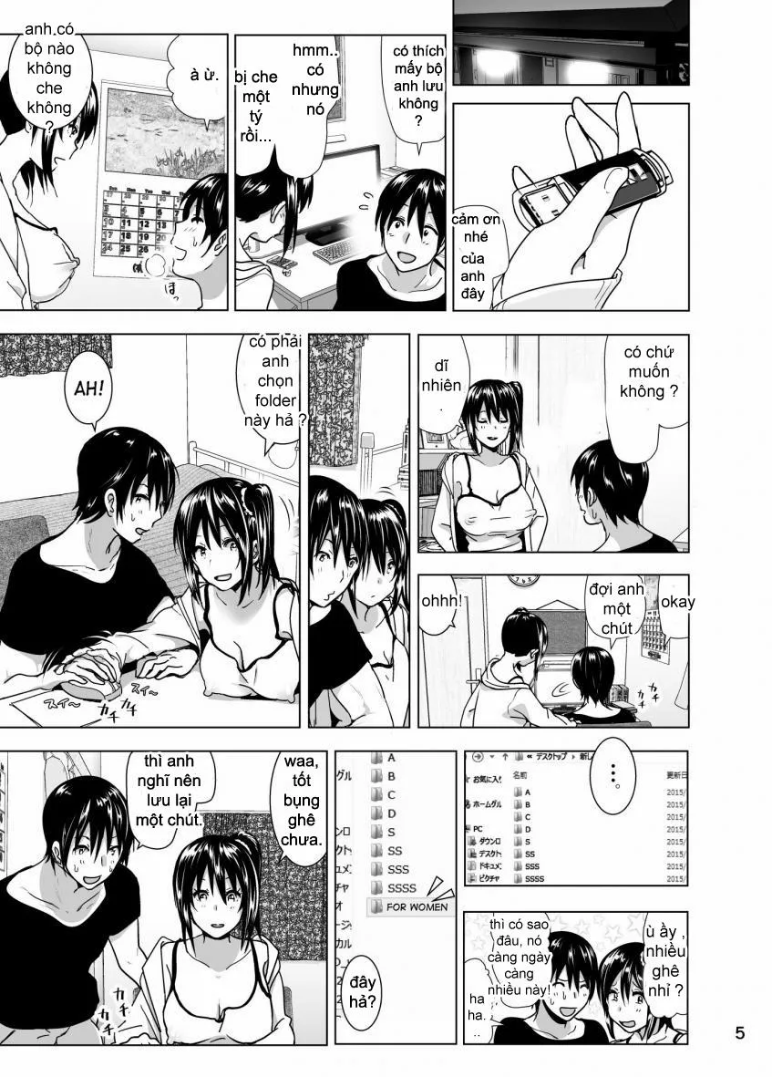 HentaiVN.net - Ảnh 6 - Imouto No Oppai Ga Marudashi Datta Hanashi (3,4) - Chương 4