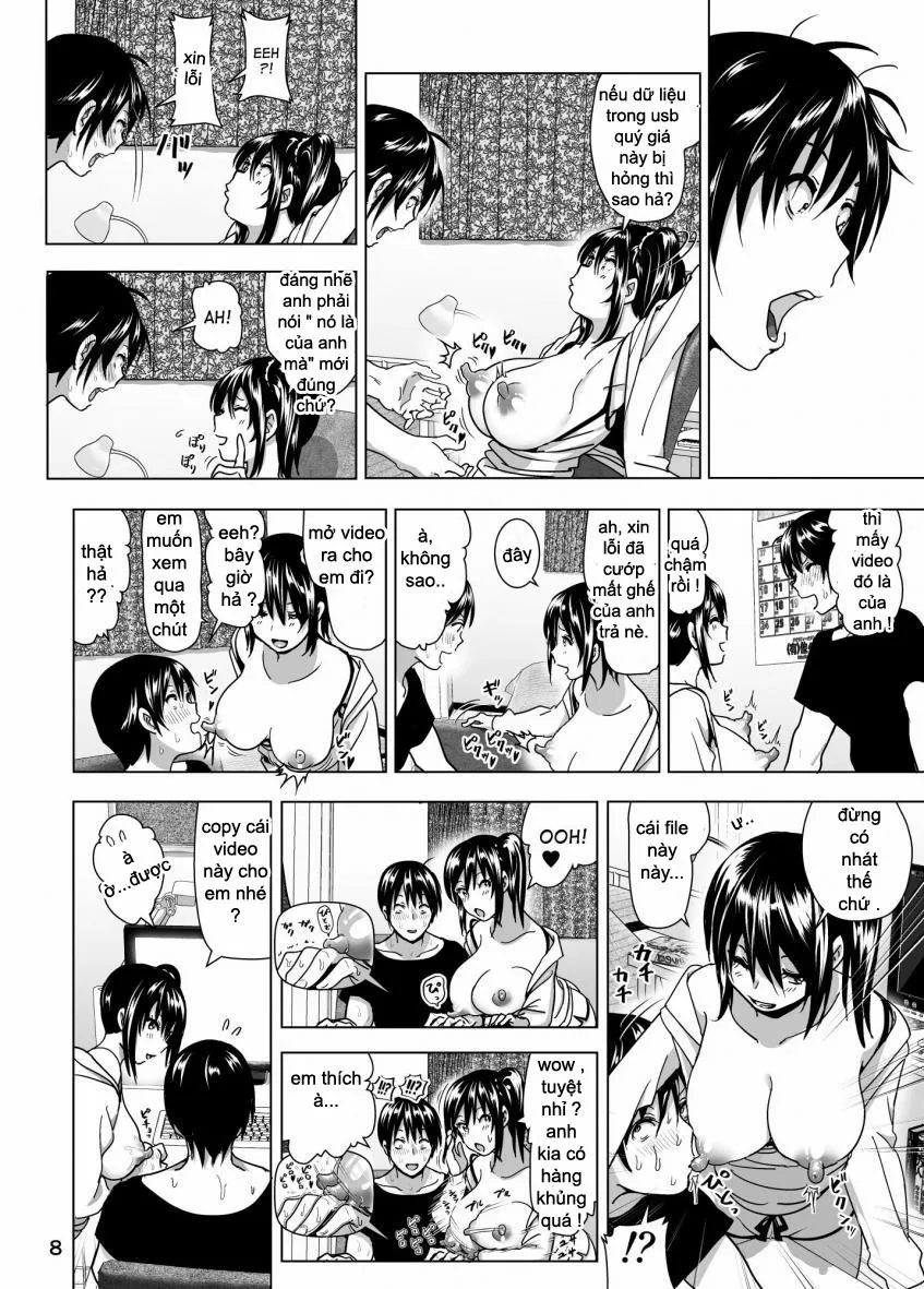 HentaiVN.net - Ảnh 9 - Imouto No Oppai Ga Marudashi Datta Hanashi (3,4) - Chương 4