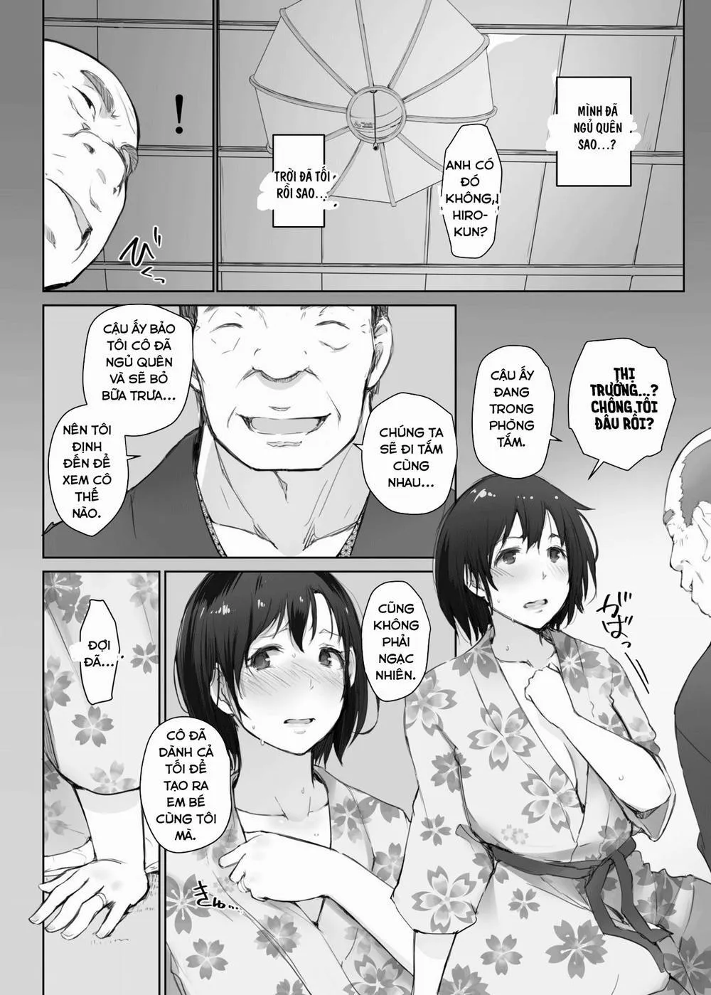 HentaiVN.net - Ảnh 9 - Hitozuma to NTR Chounai Ryokou - Oneshot