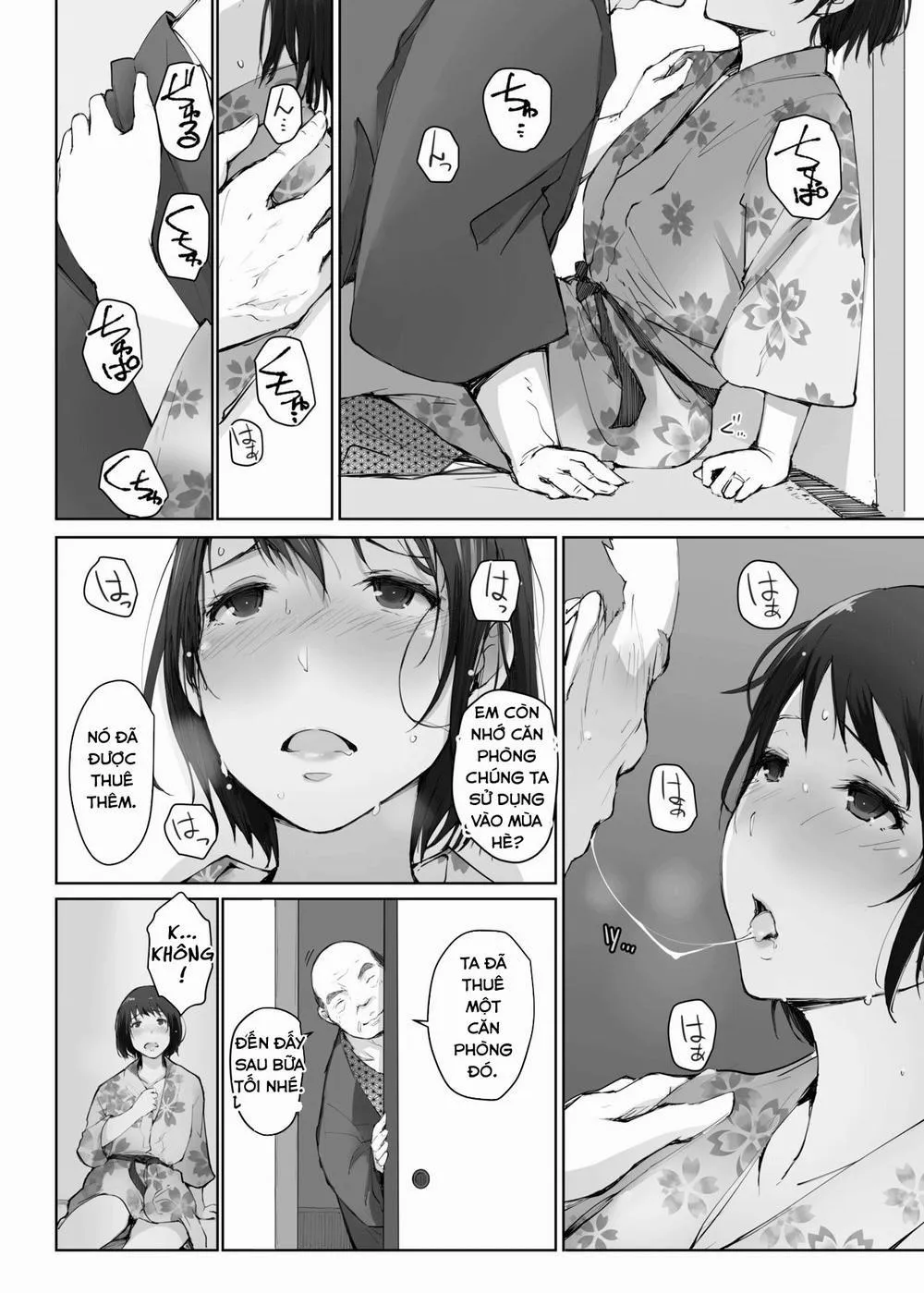 HentaiVN.net - Ảnh 11 - Hitozuma to NTR Chounai Ryokou - Oneshot