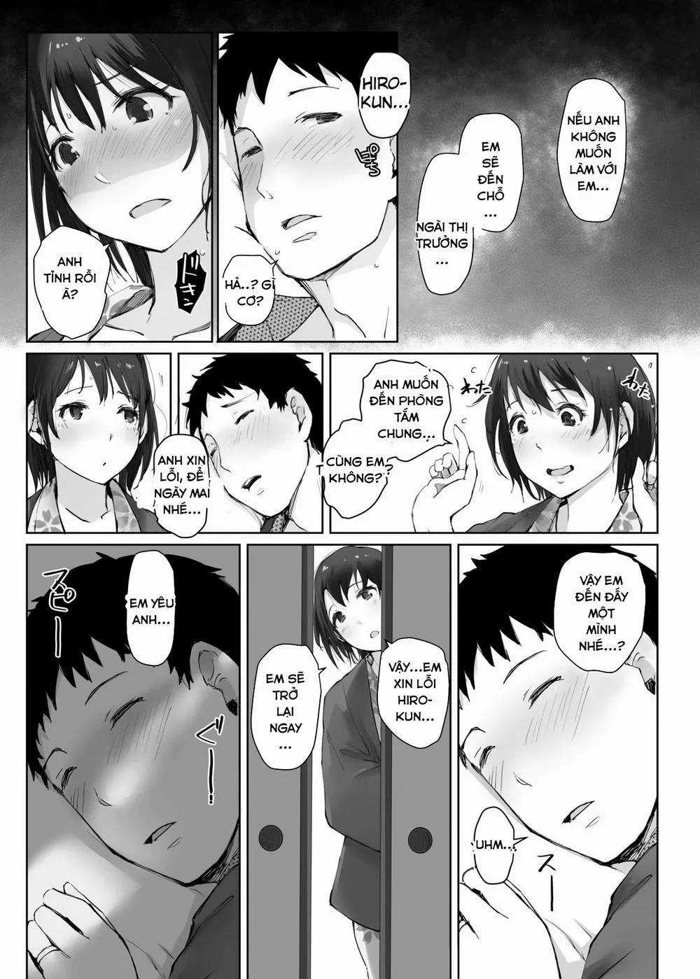 HentaiVN.net - Ảnh 16 - Hitozuma to NTR Chounai Ryokou - Oneshot