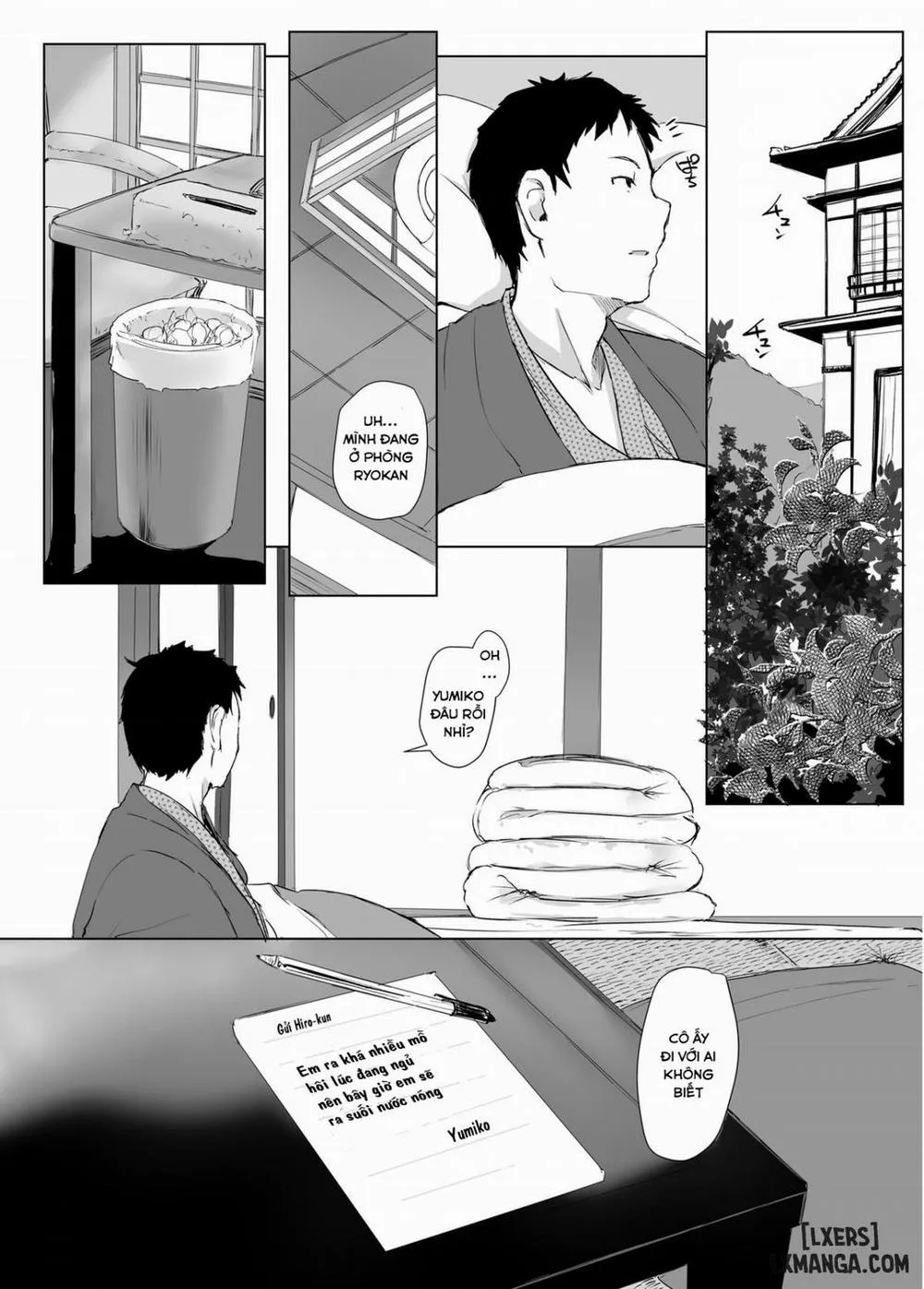 HentaiVN.net - Ảnh 35 - Hitozuma to NTR Chounai Ryokou - Oneshot