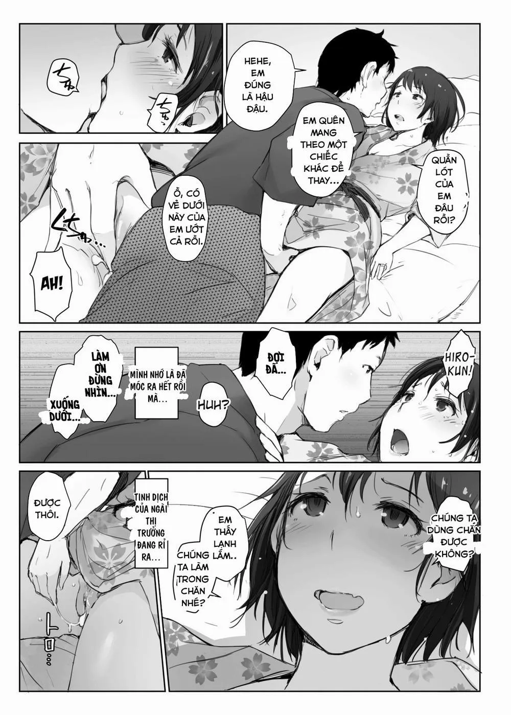 HentaiVN.net - Ảnh 5 - Hitozuma to NTR Chounai Ryokou - Oneshot