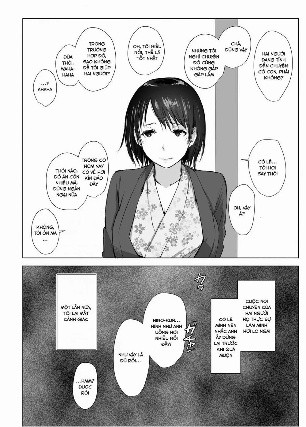 HentaiVN.net - Ảnh 10 - Hitozuma to NTR Chounai Ryokou - Chương 1