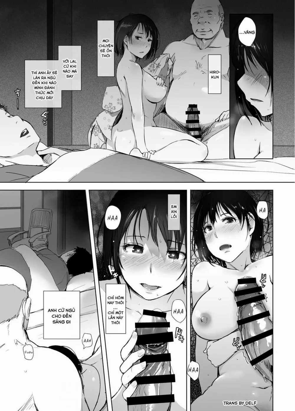 HentaiVN.net - Ảnh 20 - Hitozuma to NTR Chounai Ryokou - Chương 1
