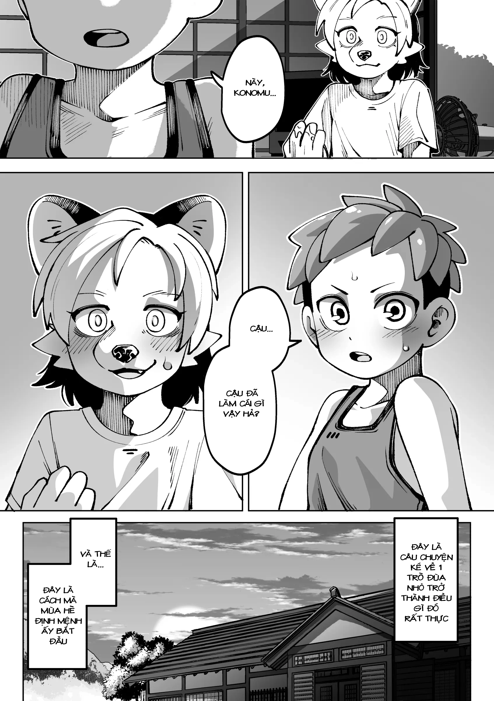 HentaiVN.net - Ảnh 6 - kì nghỉ hè đáng nhớ - chap 1