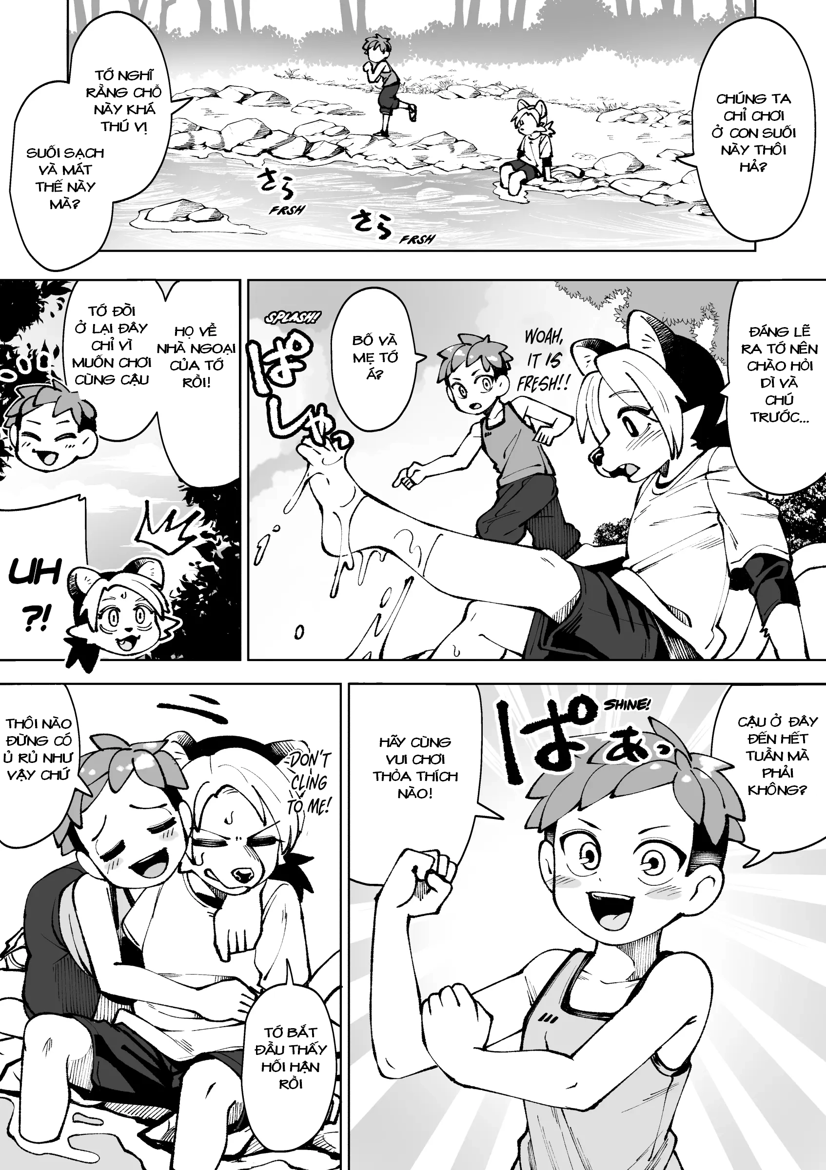 HentaiVN.net - Ảnh 9 - kì nghỉ hè đáng nhớ - chap 1