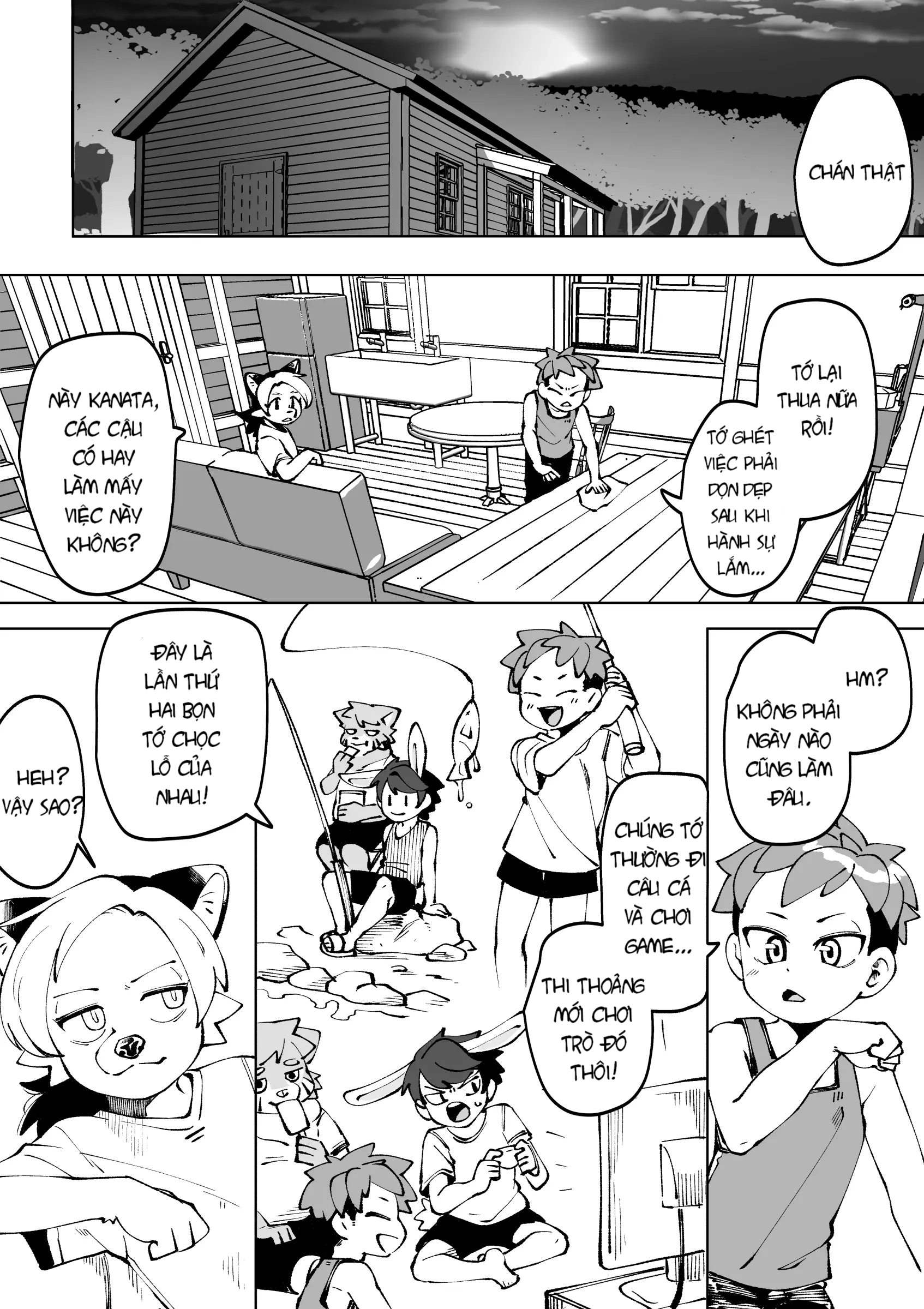 HentaiVN.net - Ảnh 20 - kì nghỉ hè đáng nhớ - chap 2