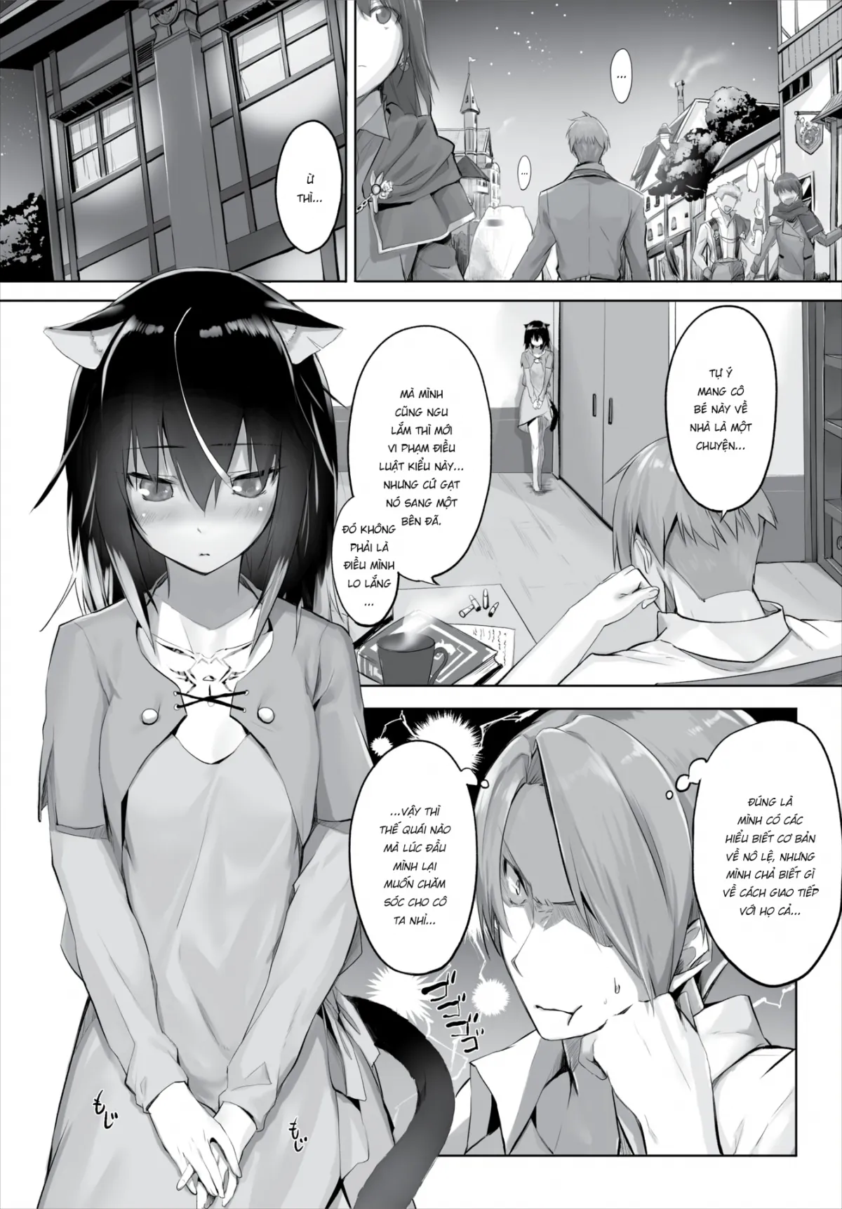 HentaiVN.net - Ảnh 10 - Nô lệ tai mèo - Chap 1