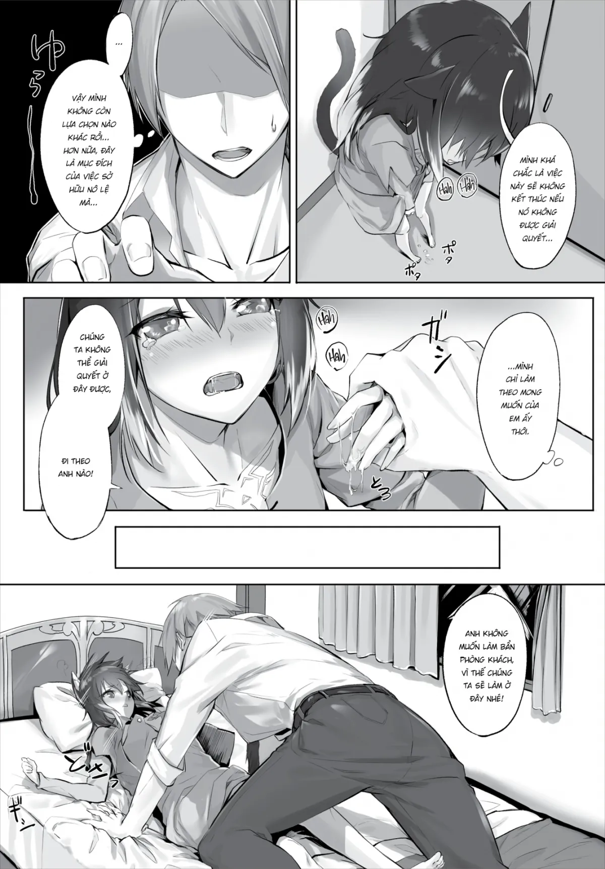HentaiVN.net - Ảnh 12 - Nô lệ tai mèo - Chap 1