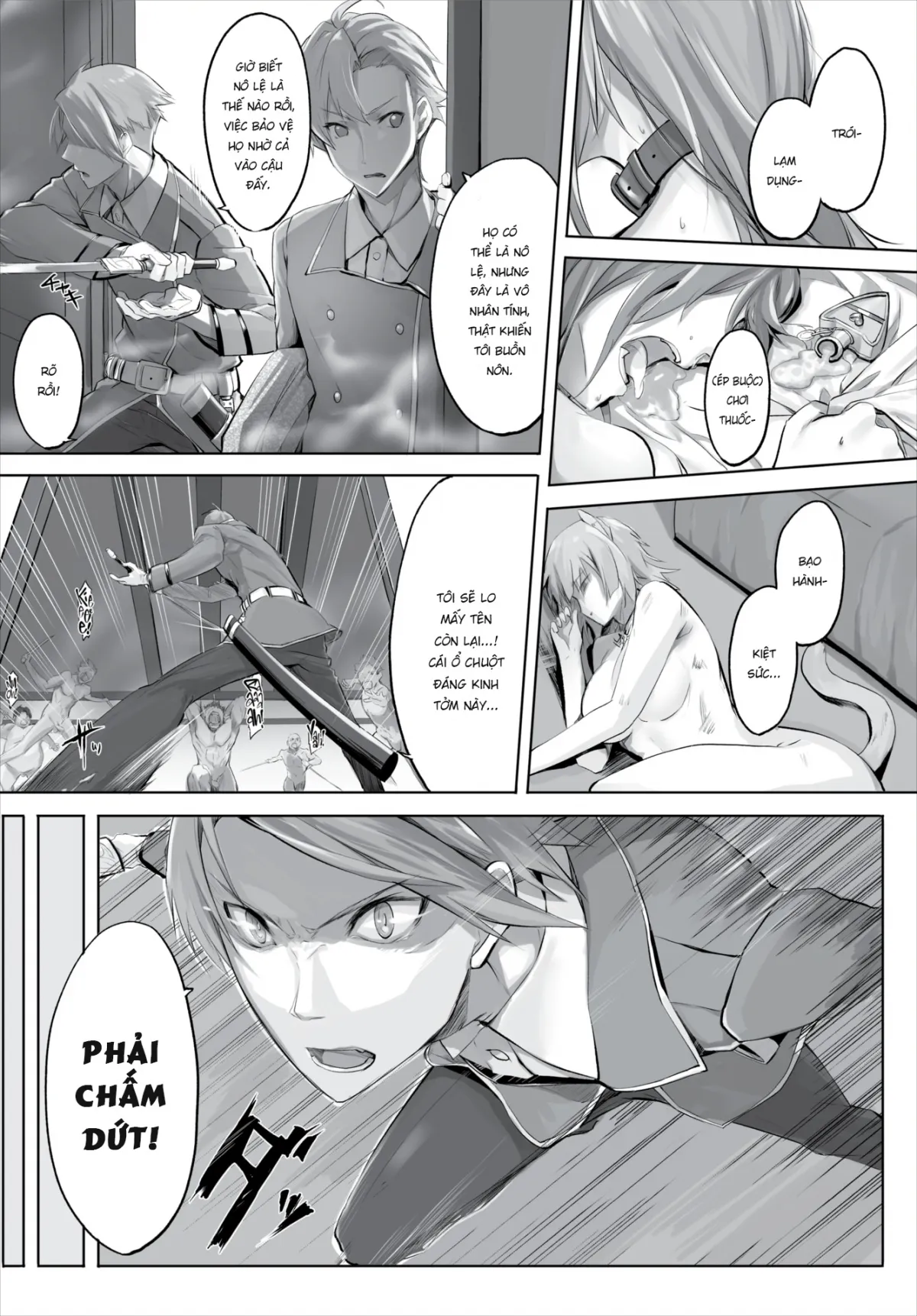 HentaiVN.net - Ảnh 5 - Nô lệ tai mèo - Chap 1