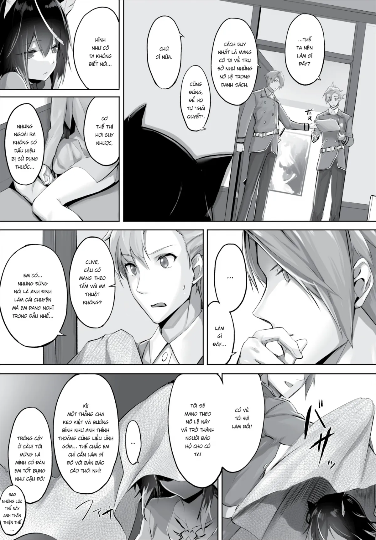 HentaiVN.net - Ảnh 9 - Nô lệ tai mèo - Chap 1