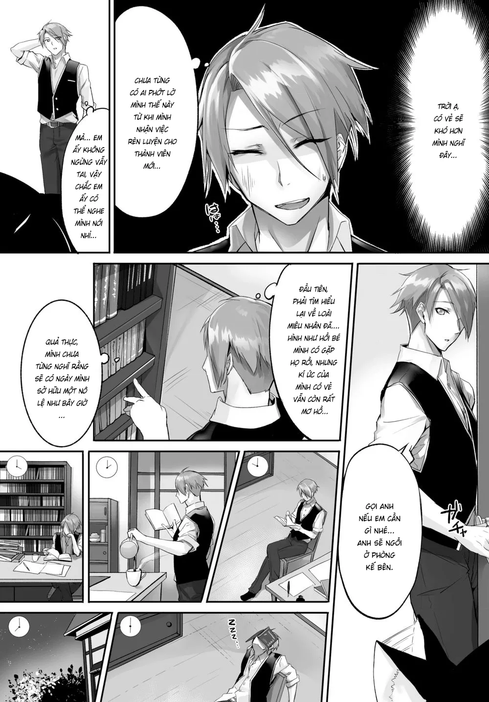 HentaiVN.net - Ảnh 10 - Nô lệ tai mèo - Chap 2
