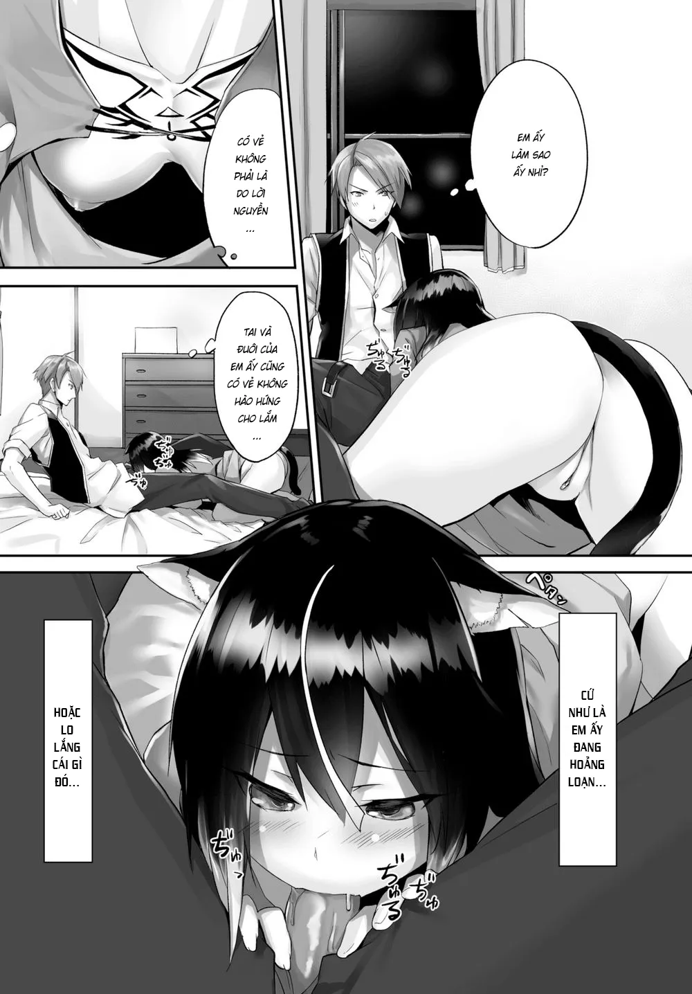 HentaiVN.net - Ảnh 15 - Nô lệ tai mèo - Chap 2