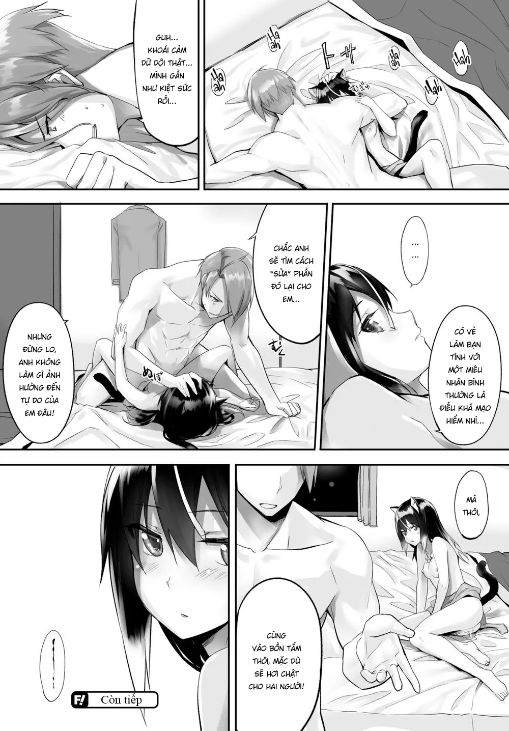 HentaiVN.net - Ảnh 21 - Nô lệ tai mèo - Chap 2