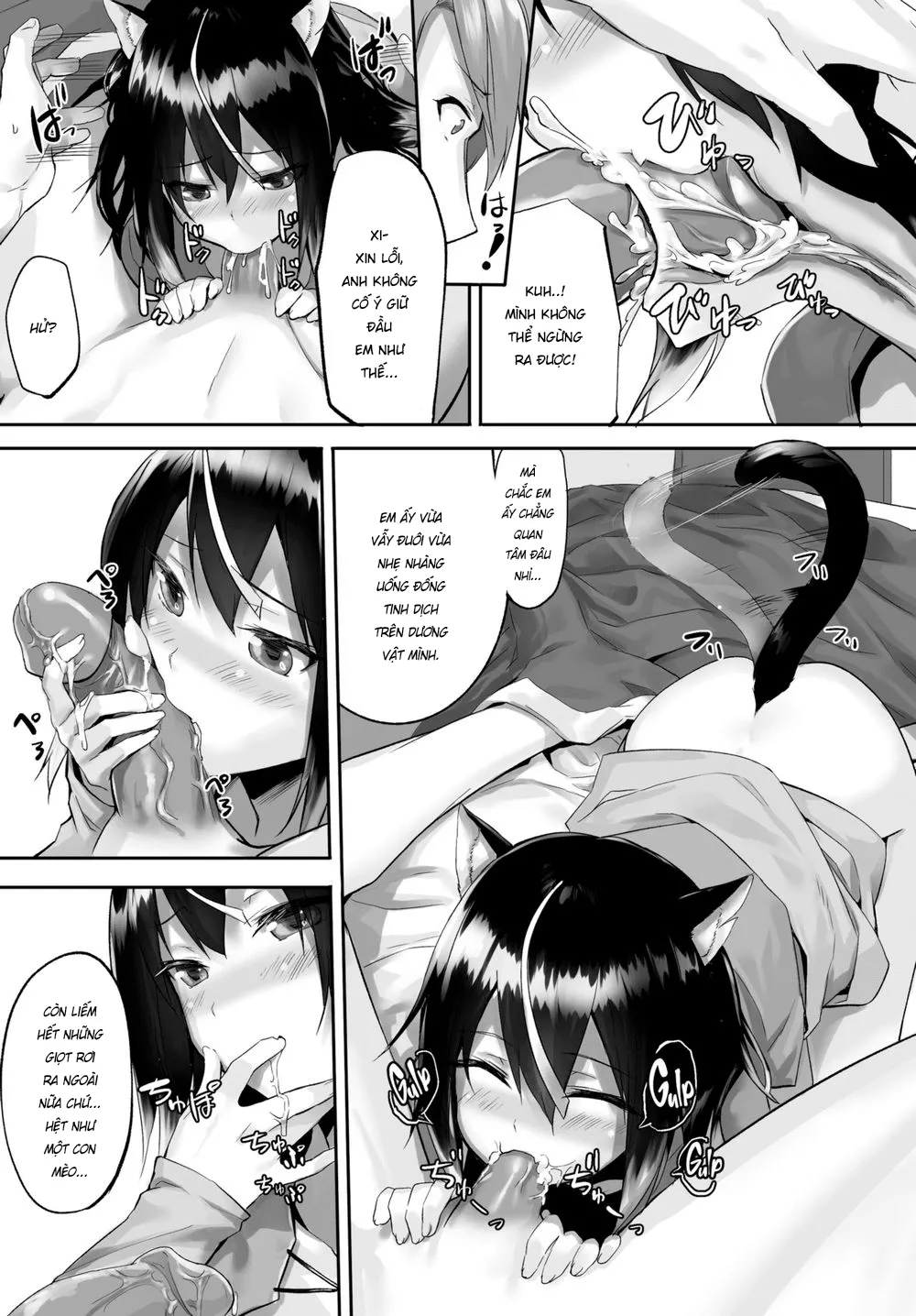 HentaiVN.net - Ảnh 7 - Nô lệ tai mèo - Chap 2