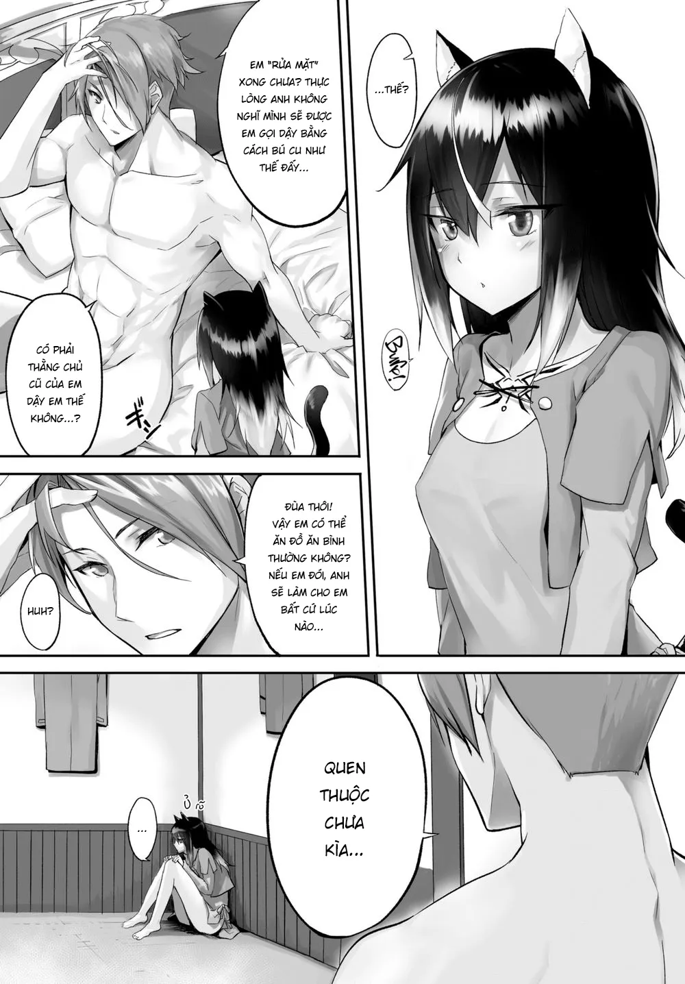 HentaiVN.net - Ảnh 8 - Nô lệ tai mèo - Chap 2