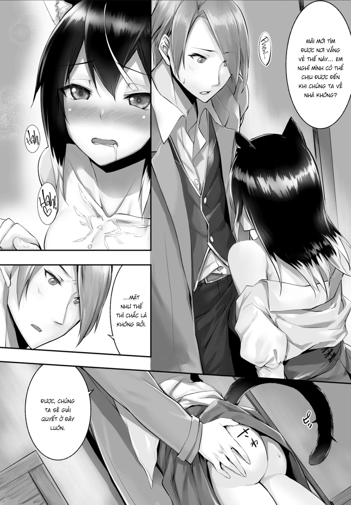 HentaiVN.net - Ảnh 10 - Nô lệ tai mèo - Chap 3