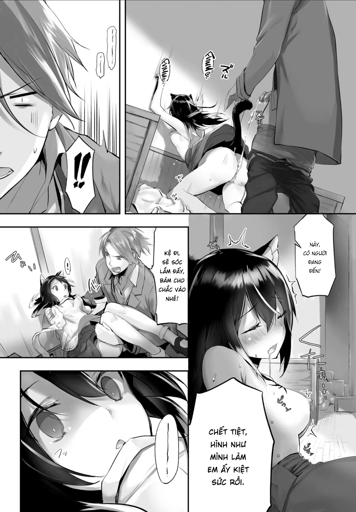 HentaiVN.net - Ảnh 18 - Nô lệ tai mèo - Chap 3