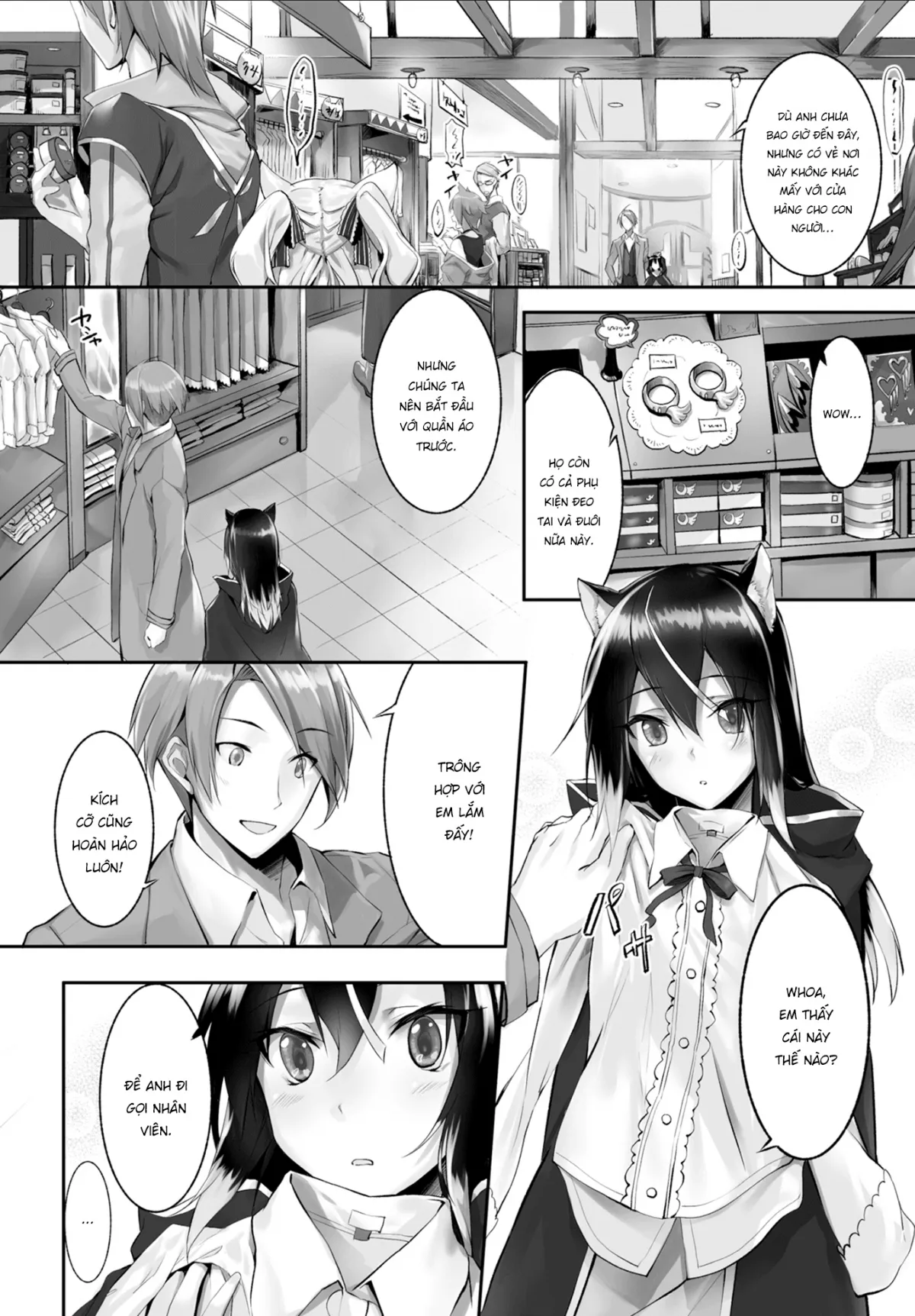 HentaiVN.net - Ảnh 6 - Nô lệ tai mèo - Chap 3