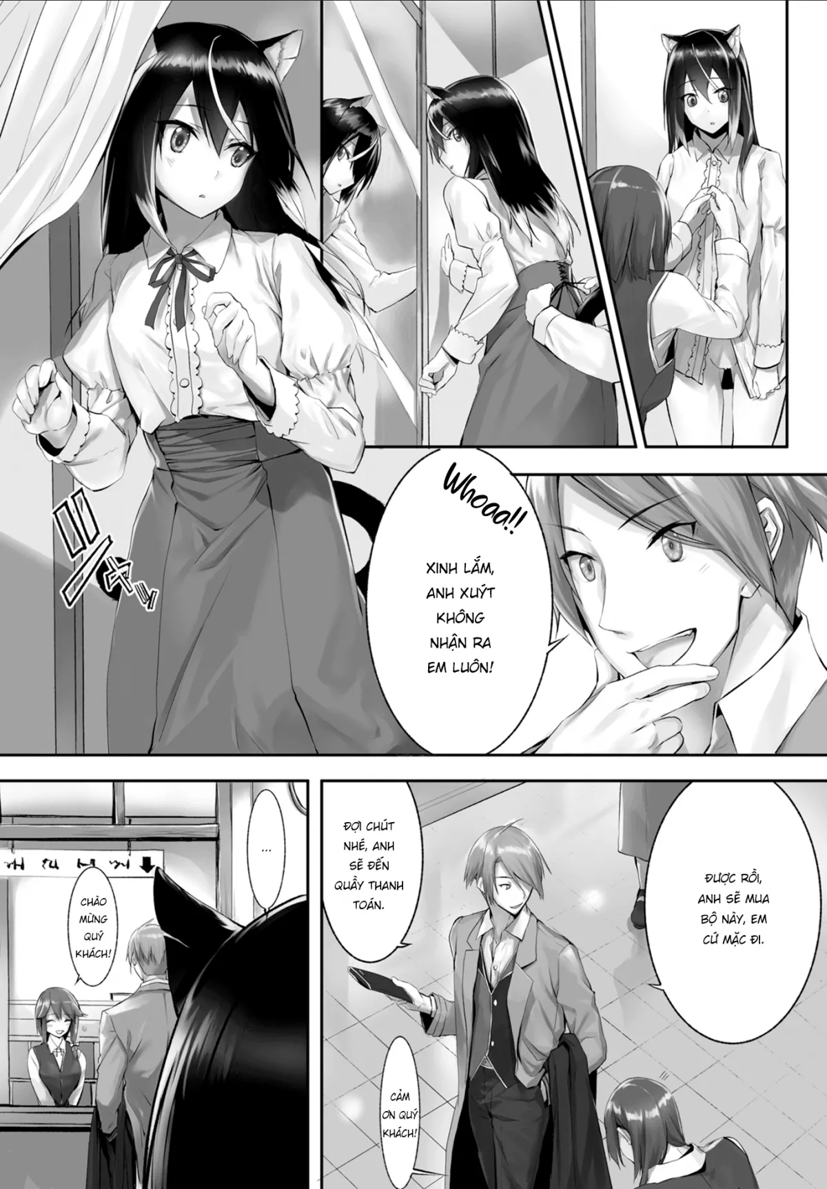 HentaiVN.net - Ảnh 7 - Nô lệ tai mèo - Chap 3