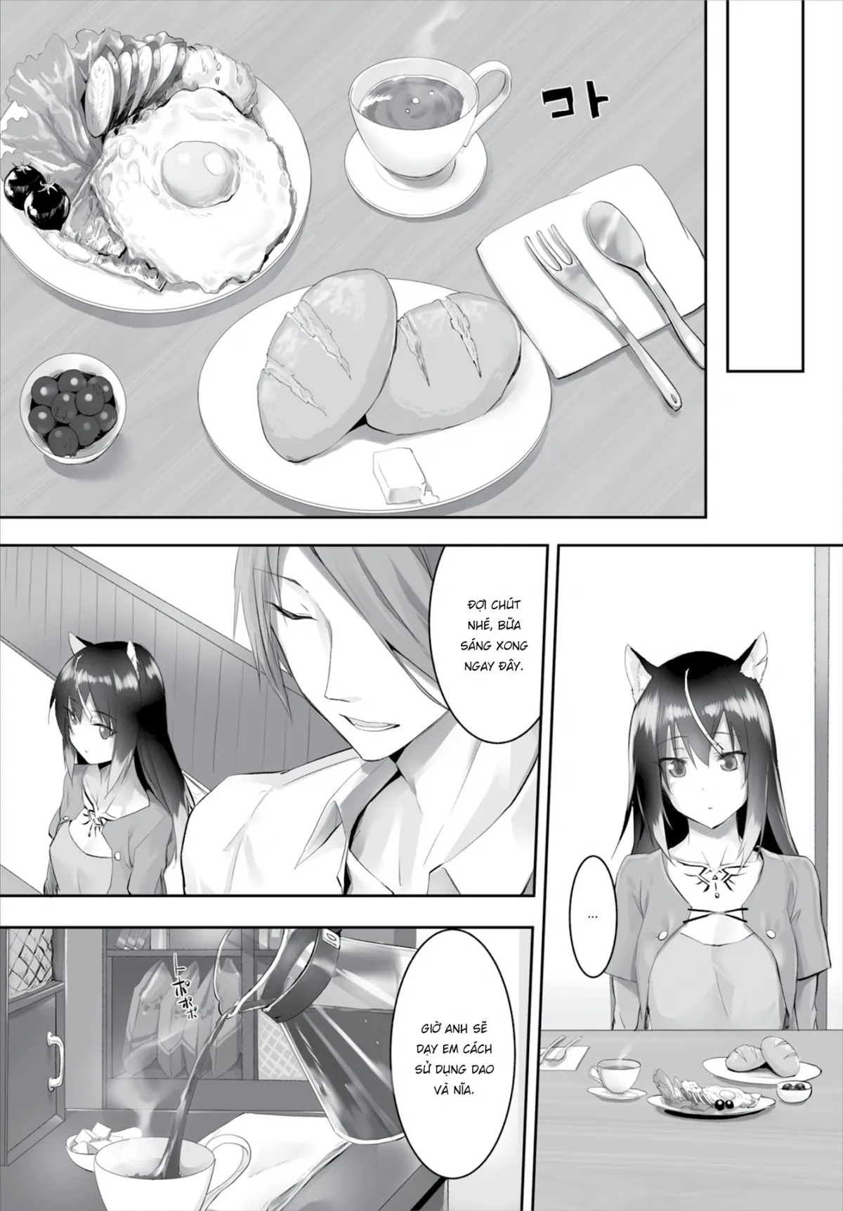 HentaiVN.net - Ảnh 25 - Nô lệ tai mèo - Chap 4