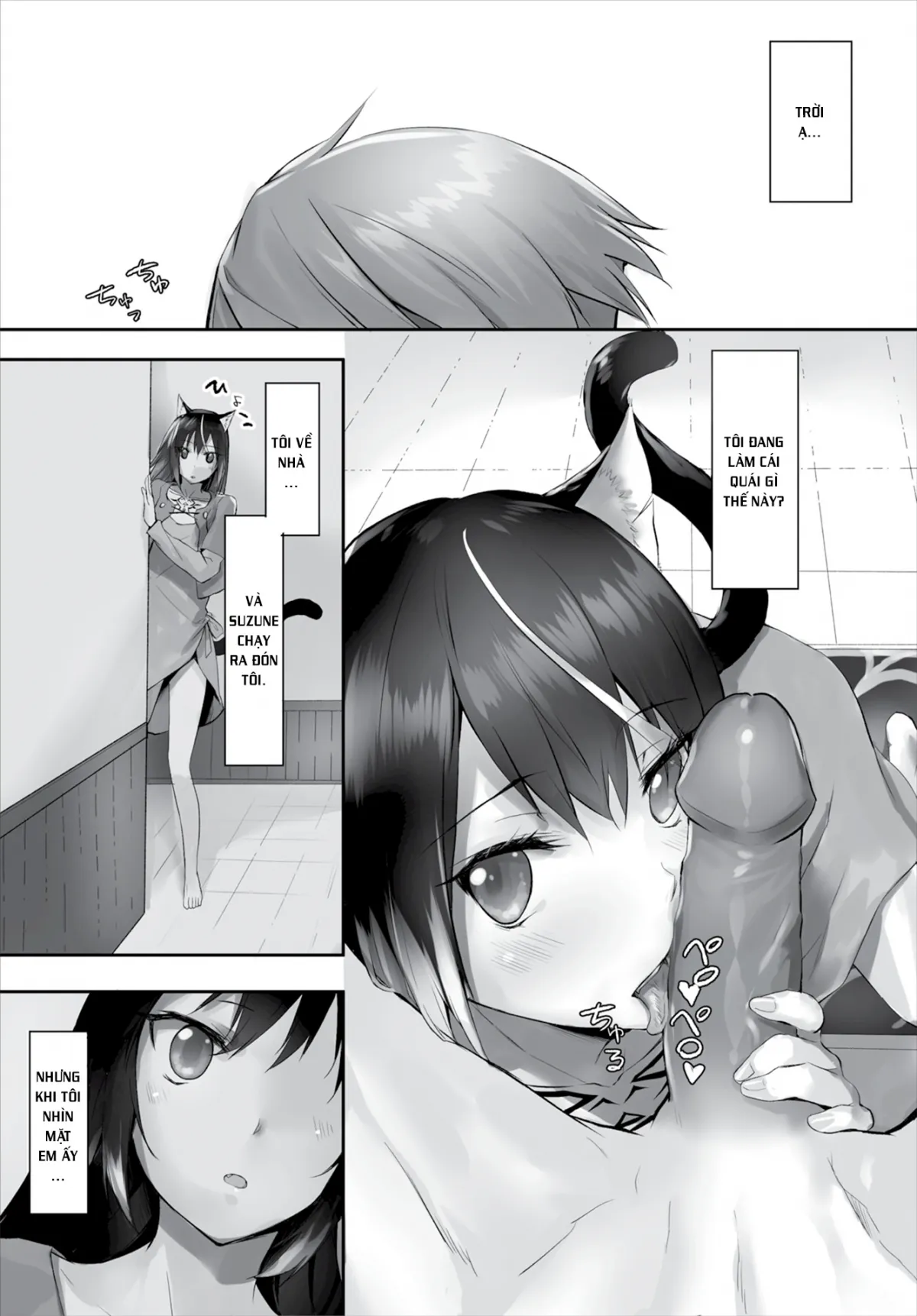 HentaiVN.net - Ảnh 11 - Nô lệ tai mèo - Chap 5
