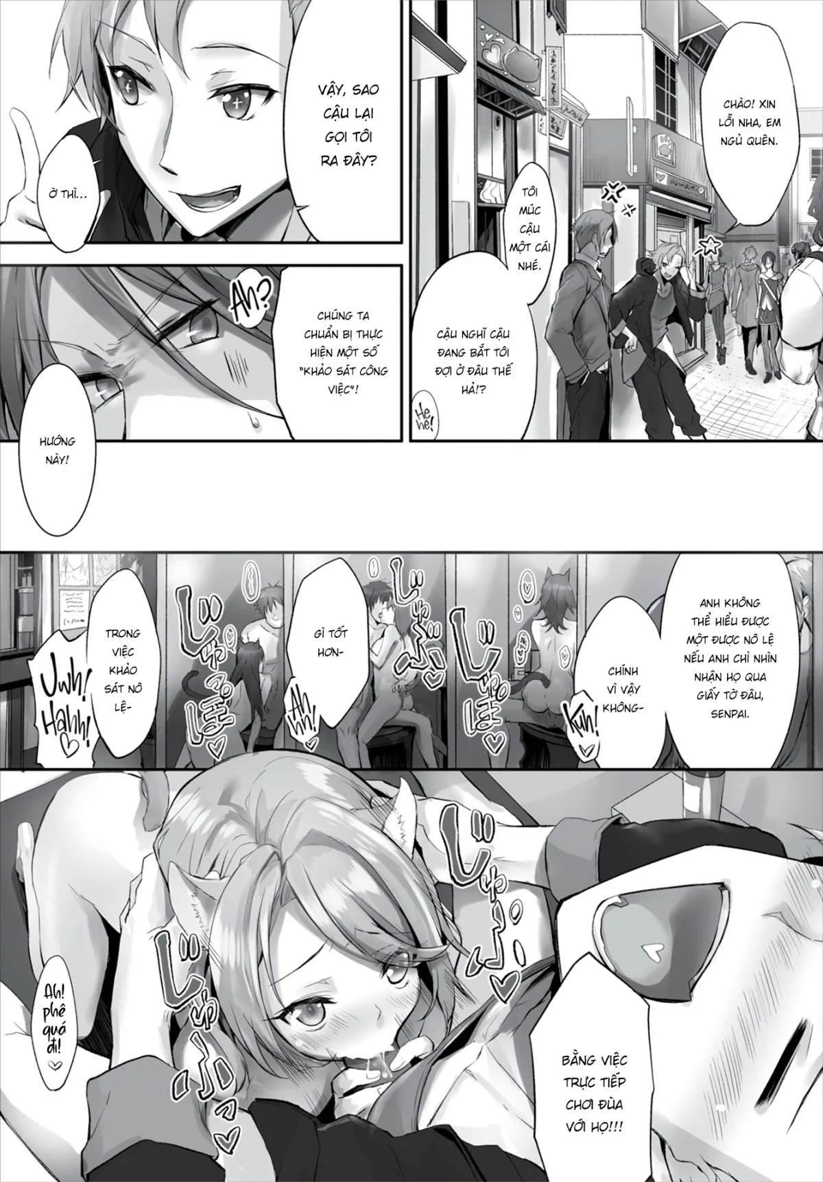 HentaiVN.net - Ảnh 6 - Nô lệ tai mèo - Chap 5