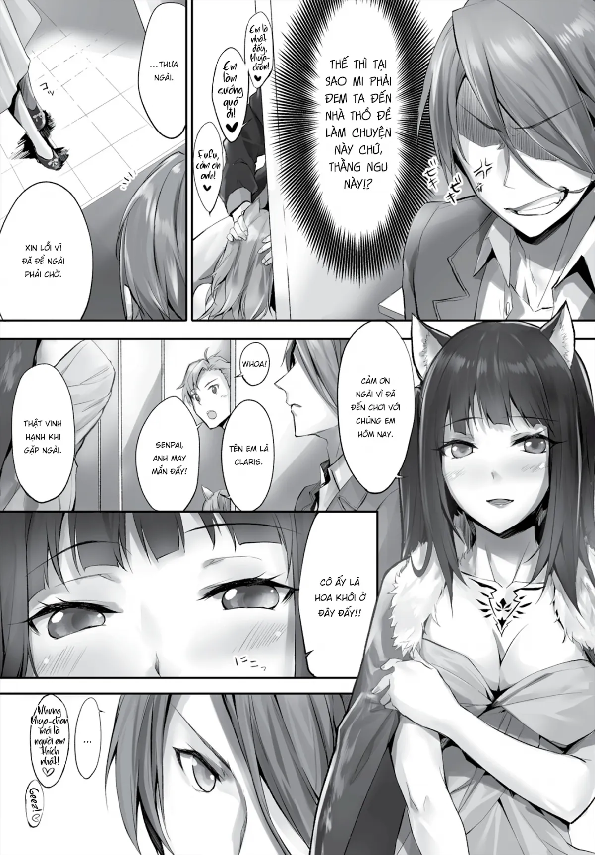 HentaiVN.net - Ảnh 7 - Nô lệ tai mèo - Chap 5