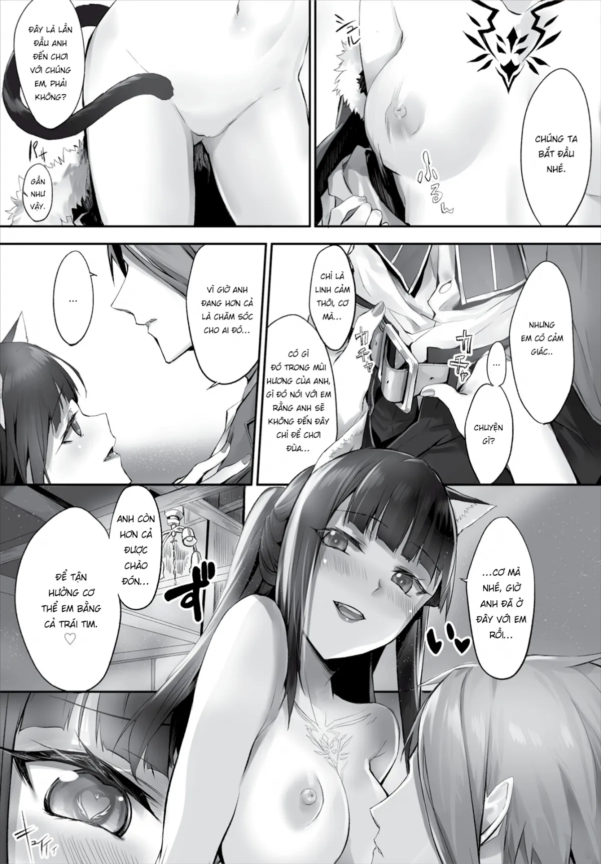 HentaiVN.net - Ảnh 8 - Nô lệ tai mèo - Chap 5