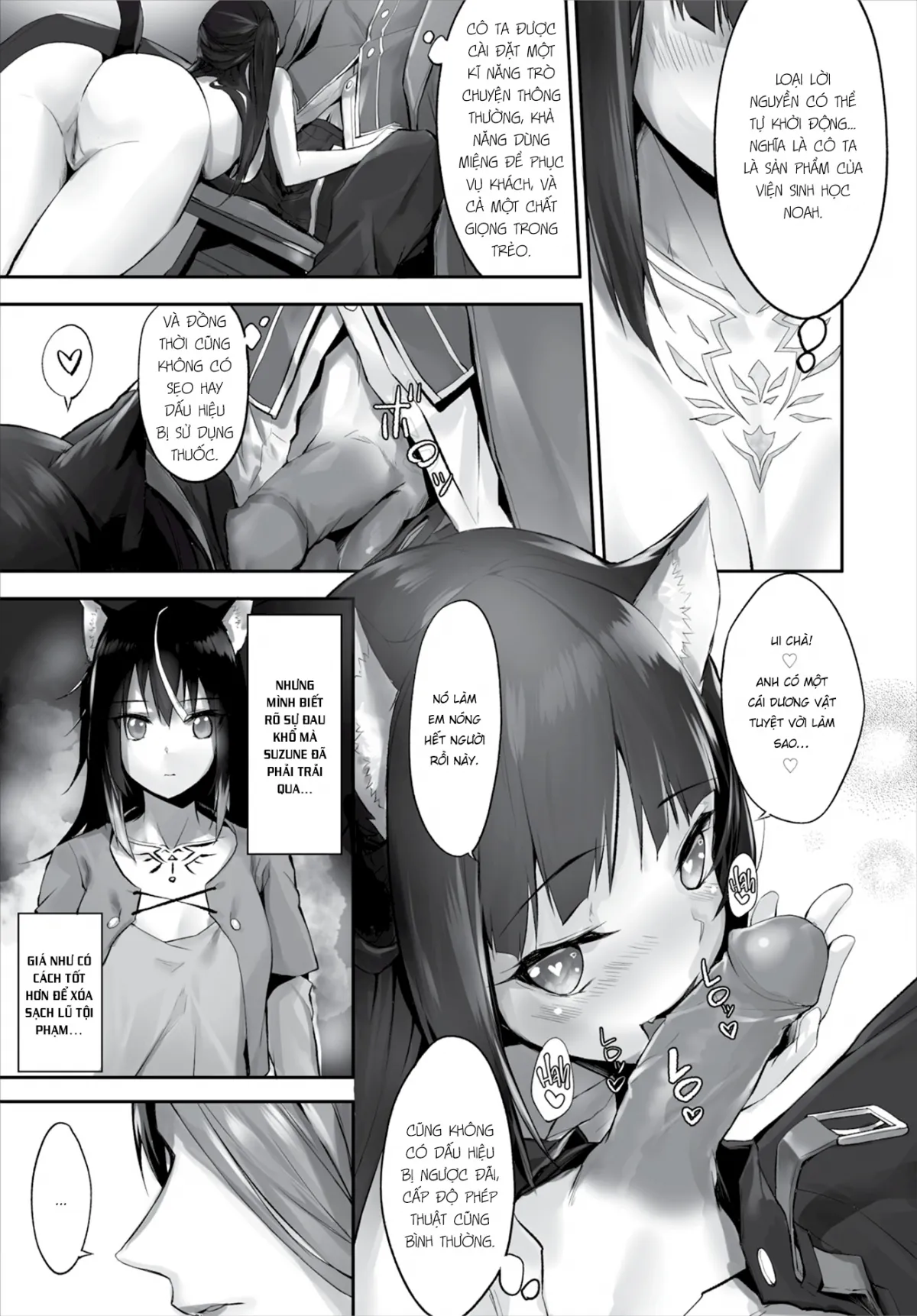 HentaiVN.net - Ảnh 9 - Nô lệ tai mèo - Chap 5
