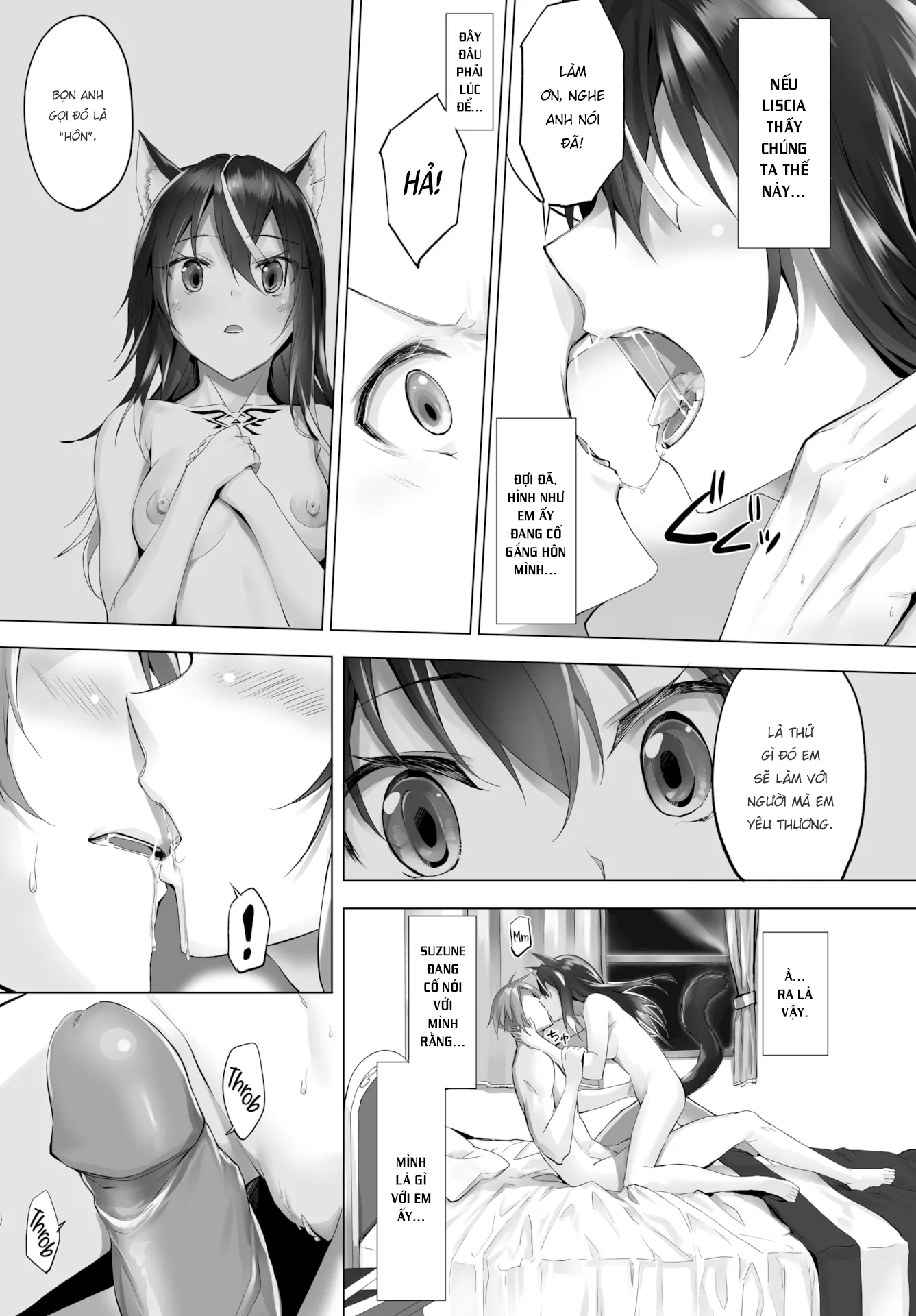 HentaiVN.net - Ảnh 10 - Nô lệ tai mèo - Chap 6