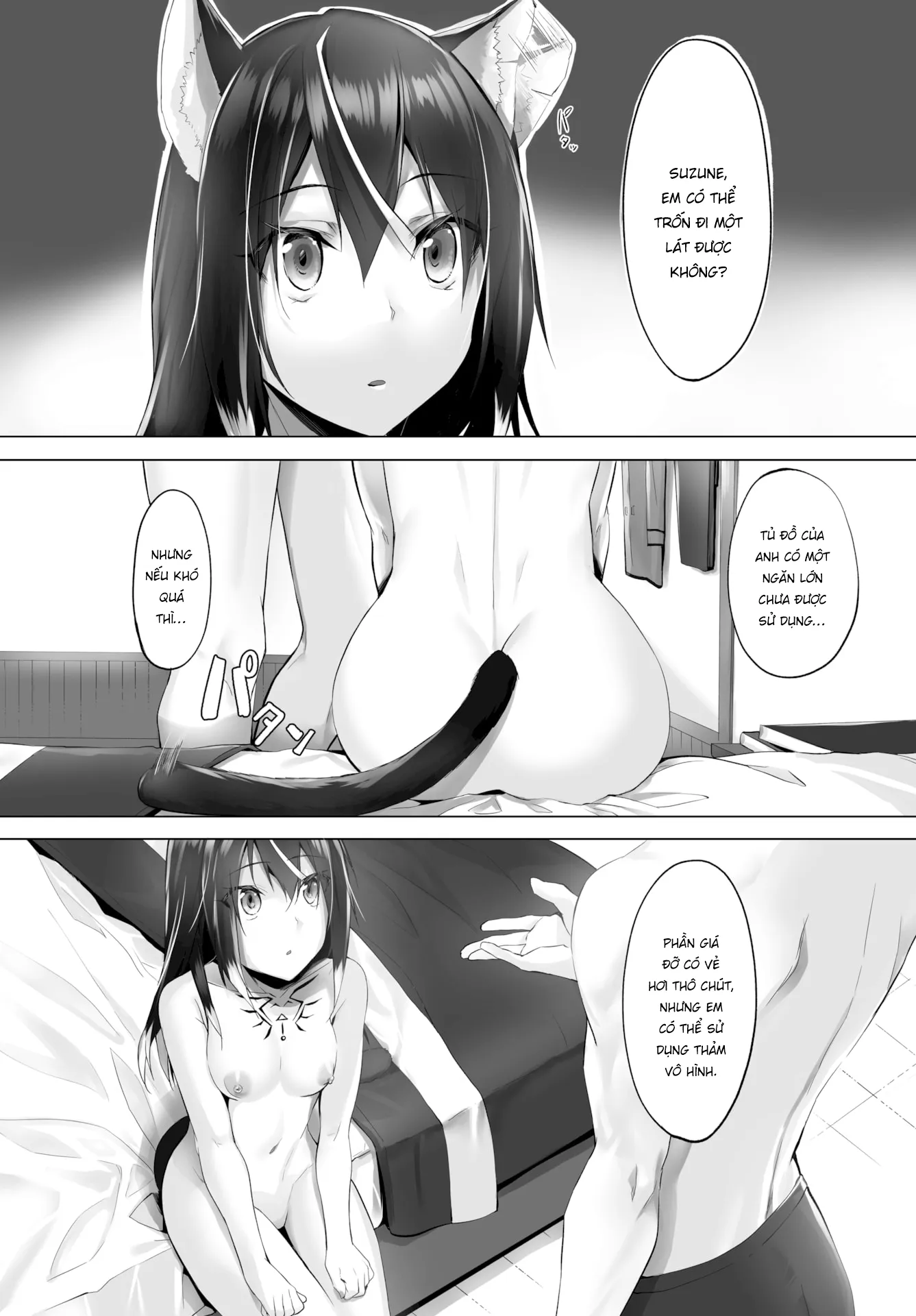 HentaiVN.net - Ảnh 6 - Nô lệ tai mèo - Chap 6
