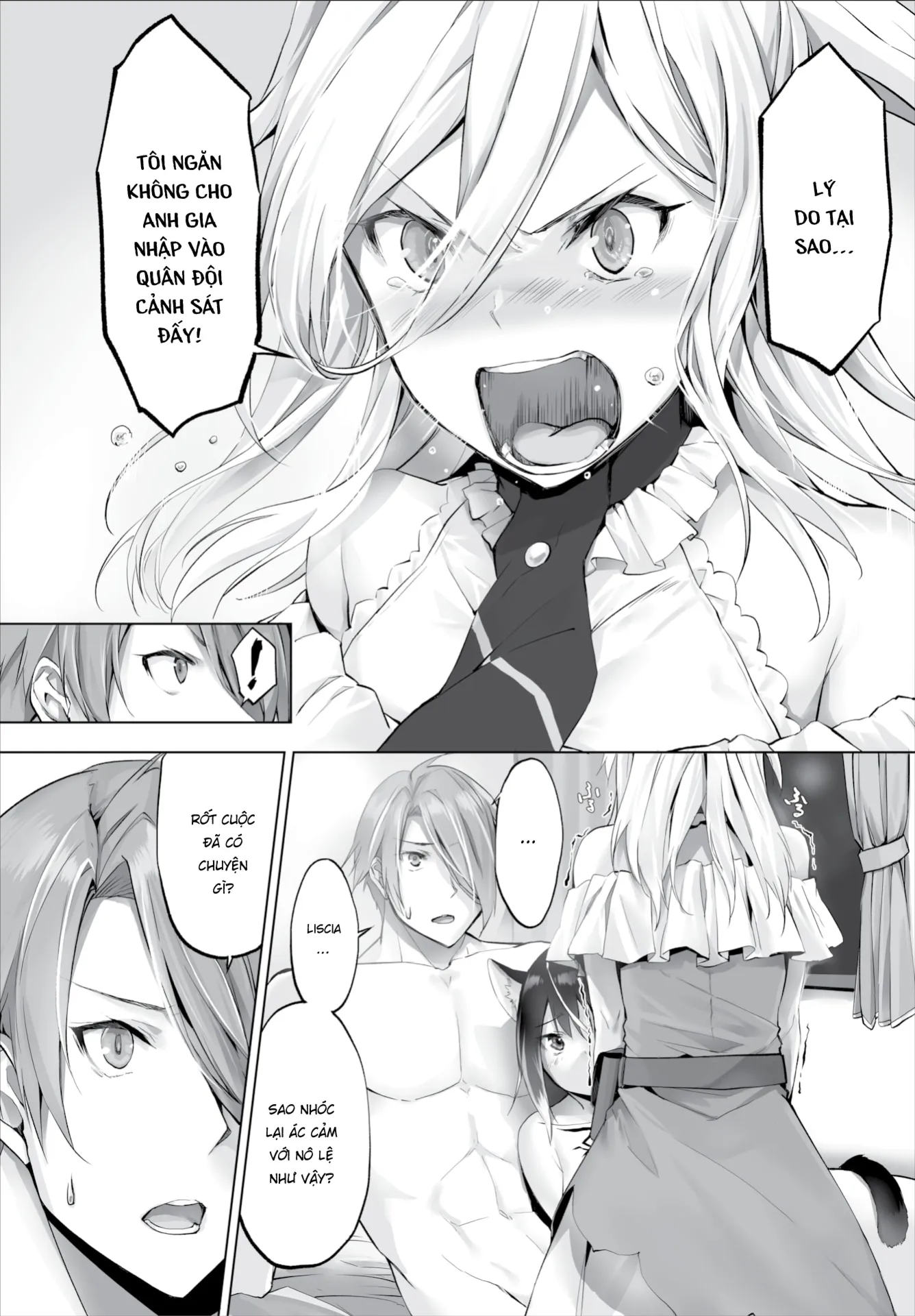 HentaiVN.net - Ảnh 4 - Nô lệ tai mèo - Chap 7(YURI!!!)