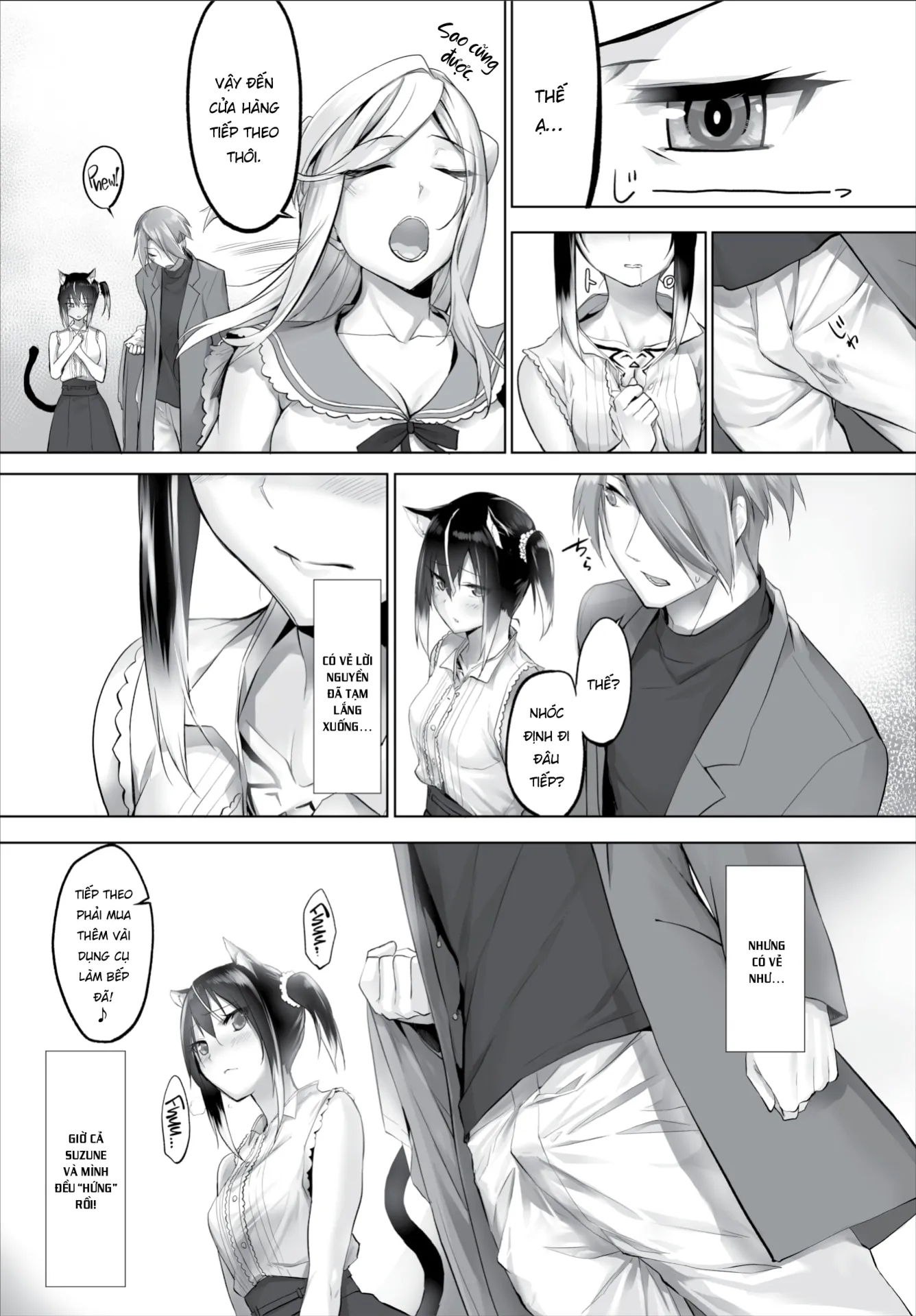HentaiVN.net - Ảnh 10 - Nô lệ tai mèo - Chap 8