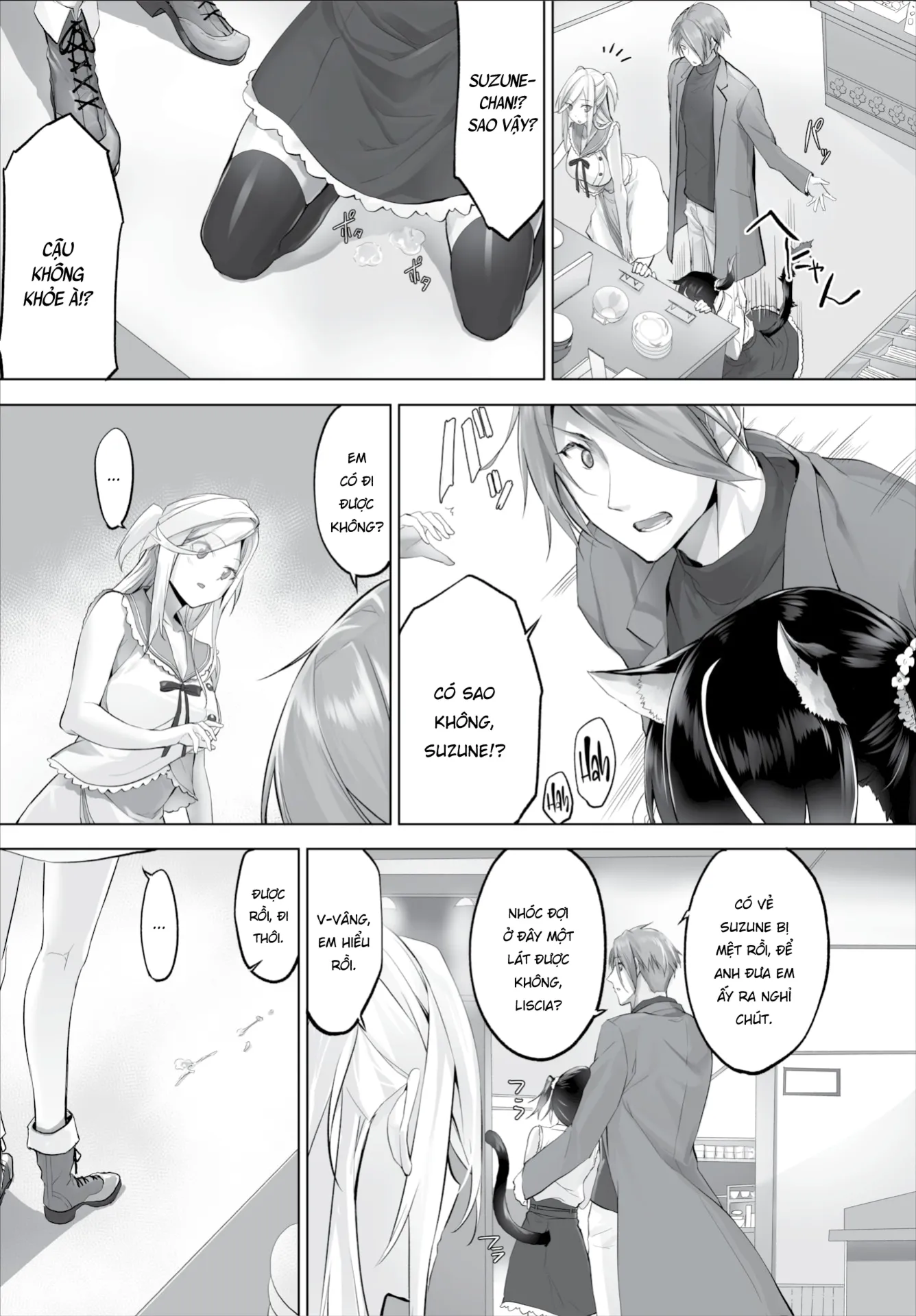 HentaiVN.net - Ảnh 12 - Nô lệ tai mèo - Chap 8