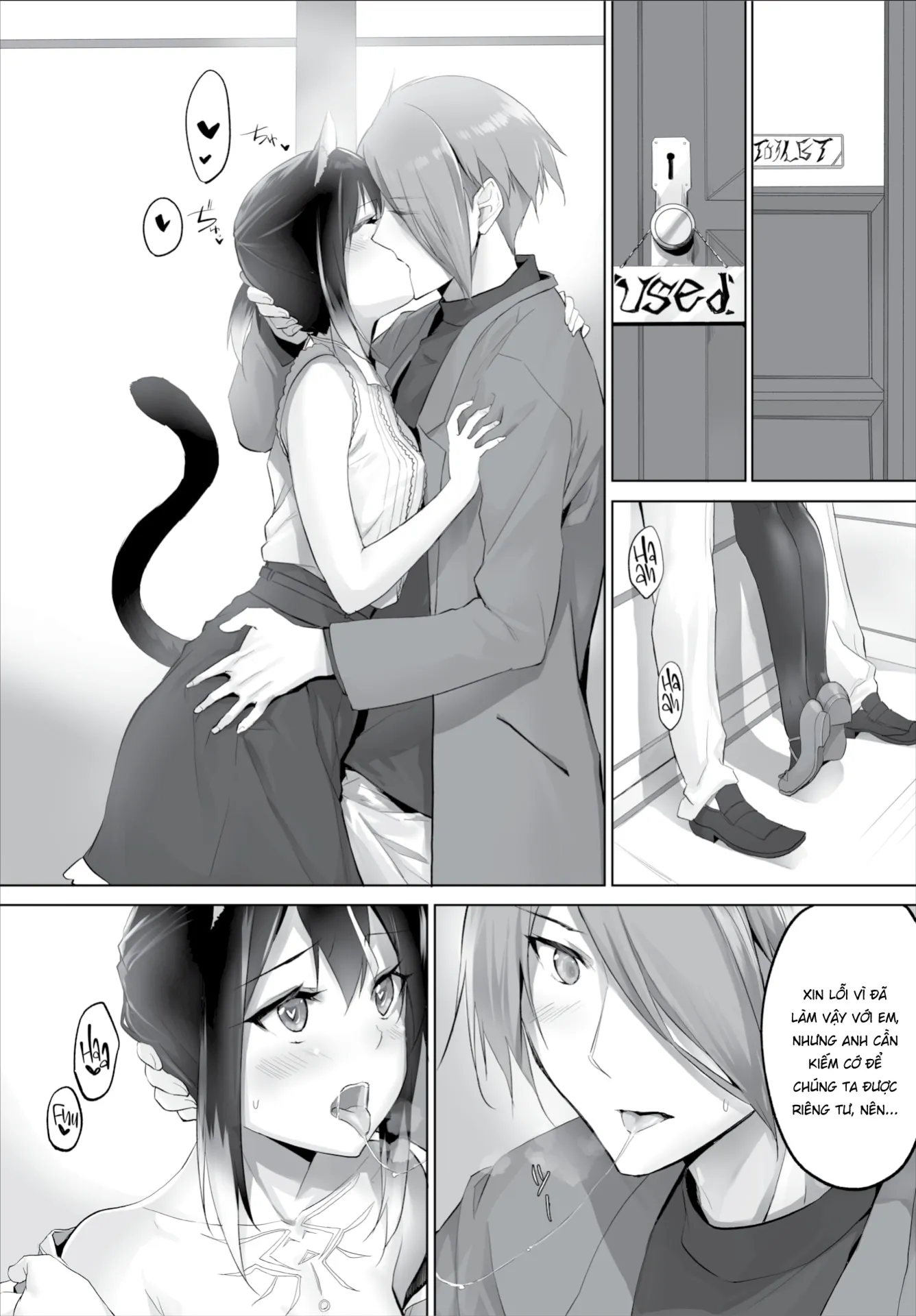 HentaiVN.net - Ảnh 13 - Nô lệ tai mèo - Chap 8