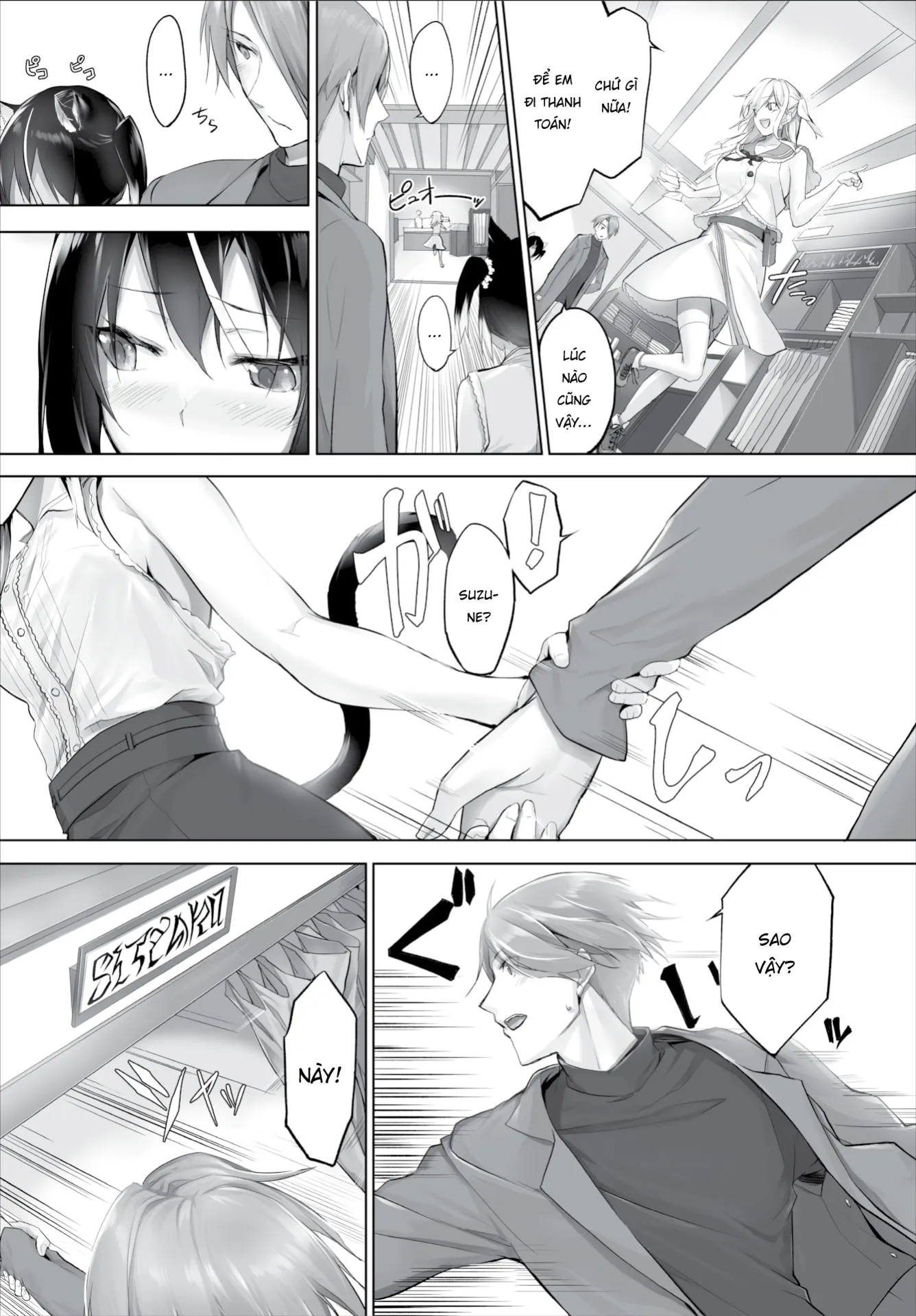 HentaiVN.net - Ảnh 6 - Nô lệ tai mèo - Chap 8