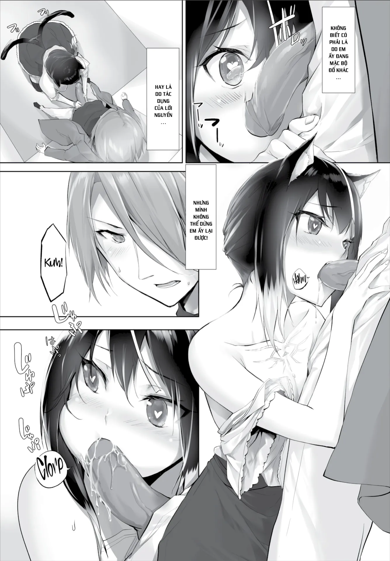 HentaiVN.net - Ảnh 8 - Nô lệ tai mèo - Chap 8