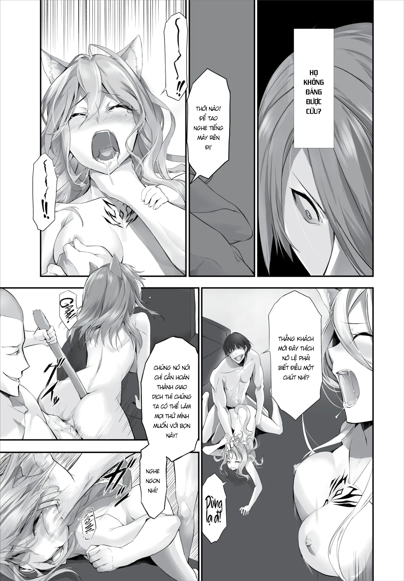 HentaiVN.net - Ảnh 10 - Nô lệ tai mèo - Chap 9