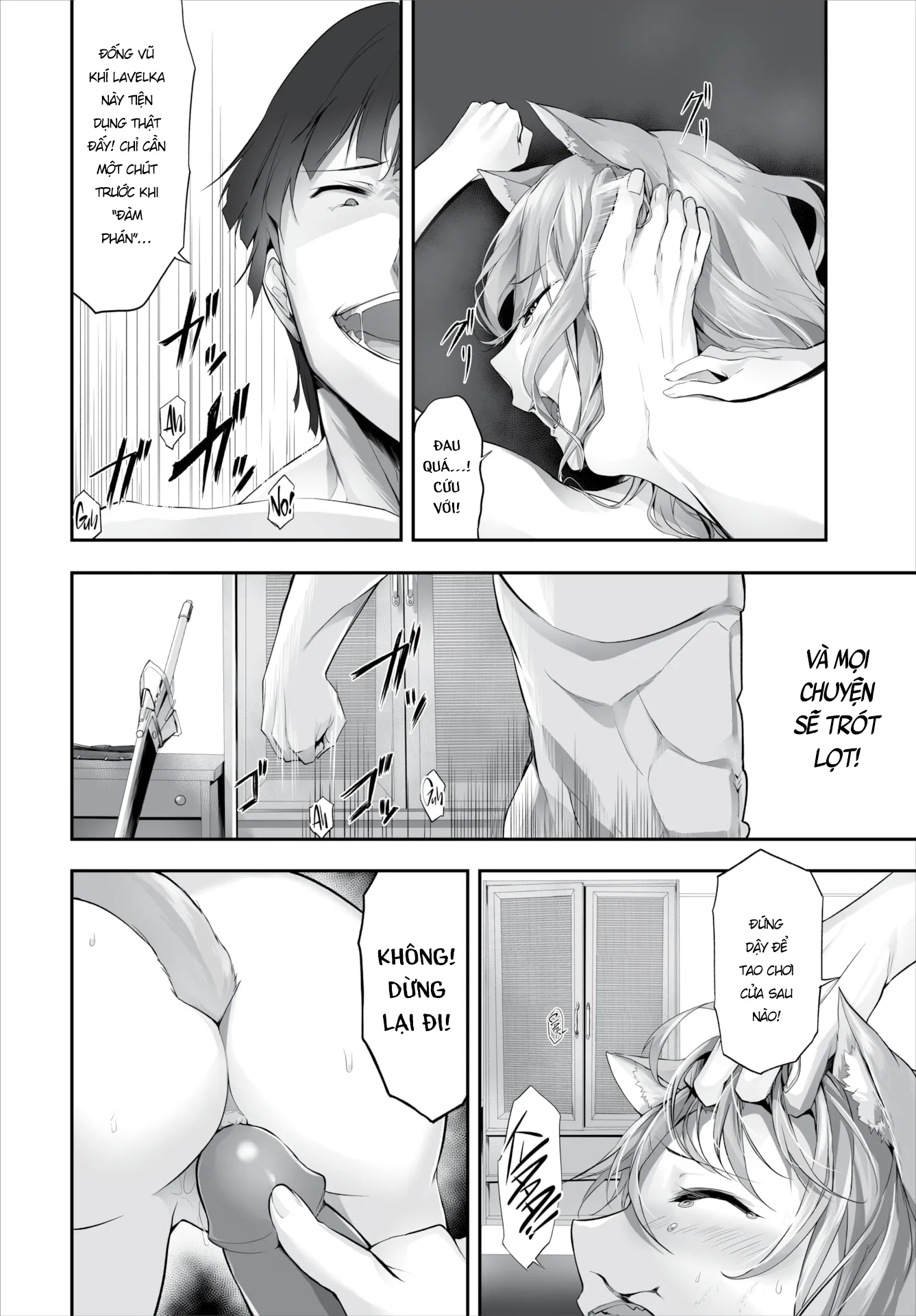 HentaiVN.net - Ảnh 11 - Nô lệ tai mèo - Chap 9